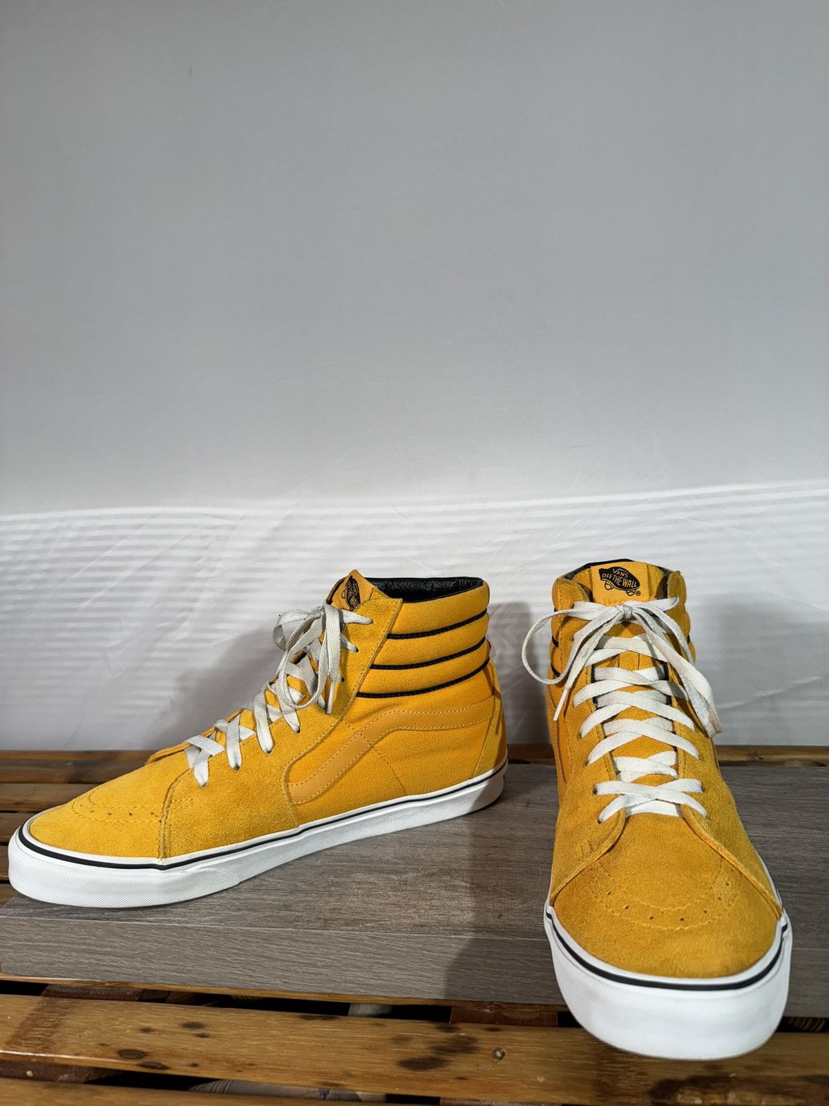 Vans Vans Sk8-Hi Sport Stripes Shoe Cadmium Men’s Size 13 Size US 13 / EU 46 - 4 Thumbnail