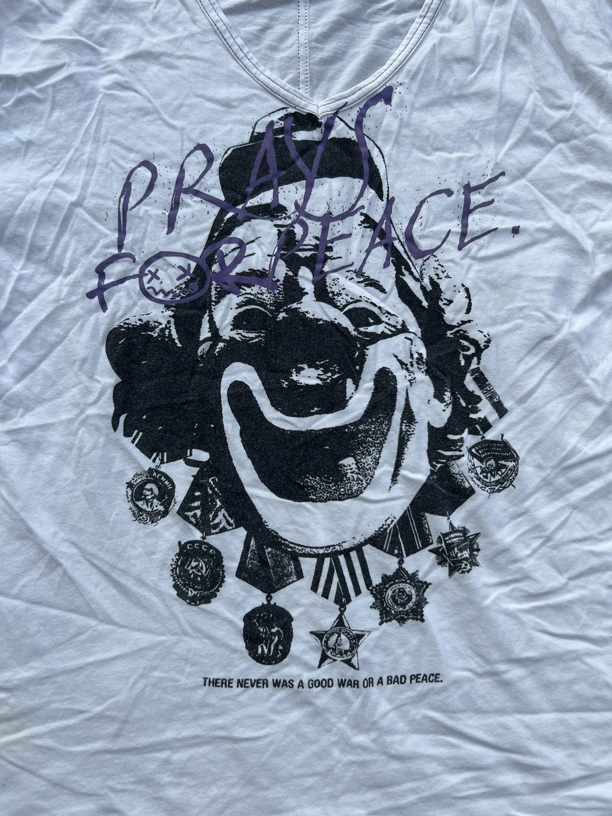 Japanese Brand × PPFM PPFM Prays For Peace Shirt Size US L / EU 52-54 / 3 - 2 Thumbnail