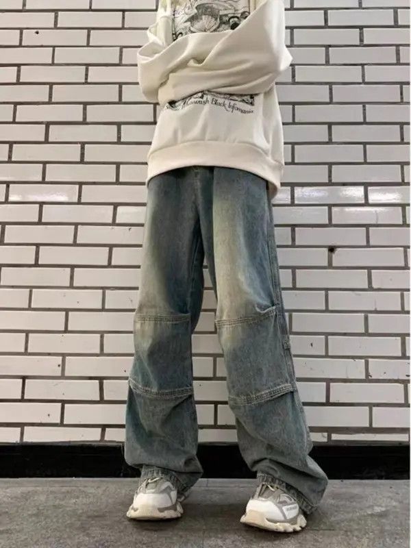 VIBE Light Blue High Street Vintage Loose Jeans Size US 29 - 7 Thumbnail