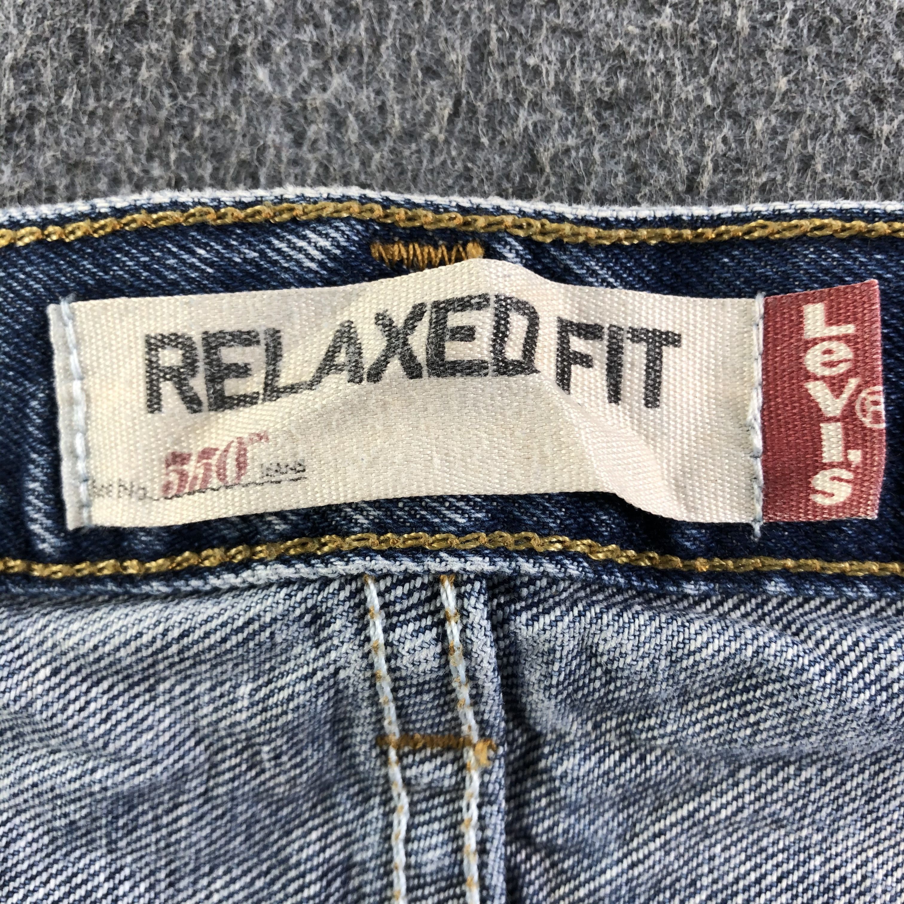 Levi's Vintage Blue Wash Levis 550 Jeans-J3187 Size US 42 / EU 58 - 10 Thumbnail