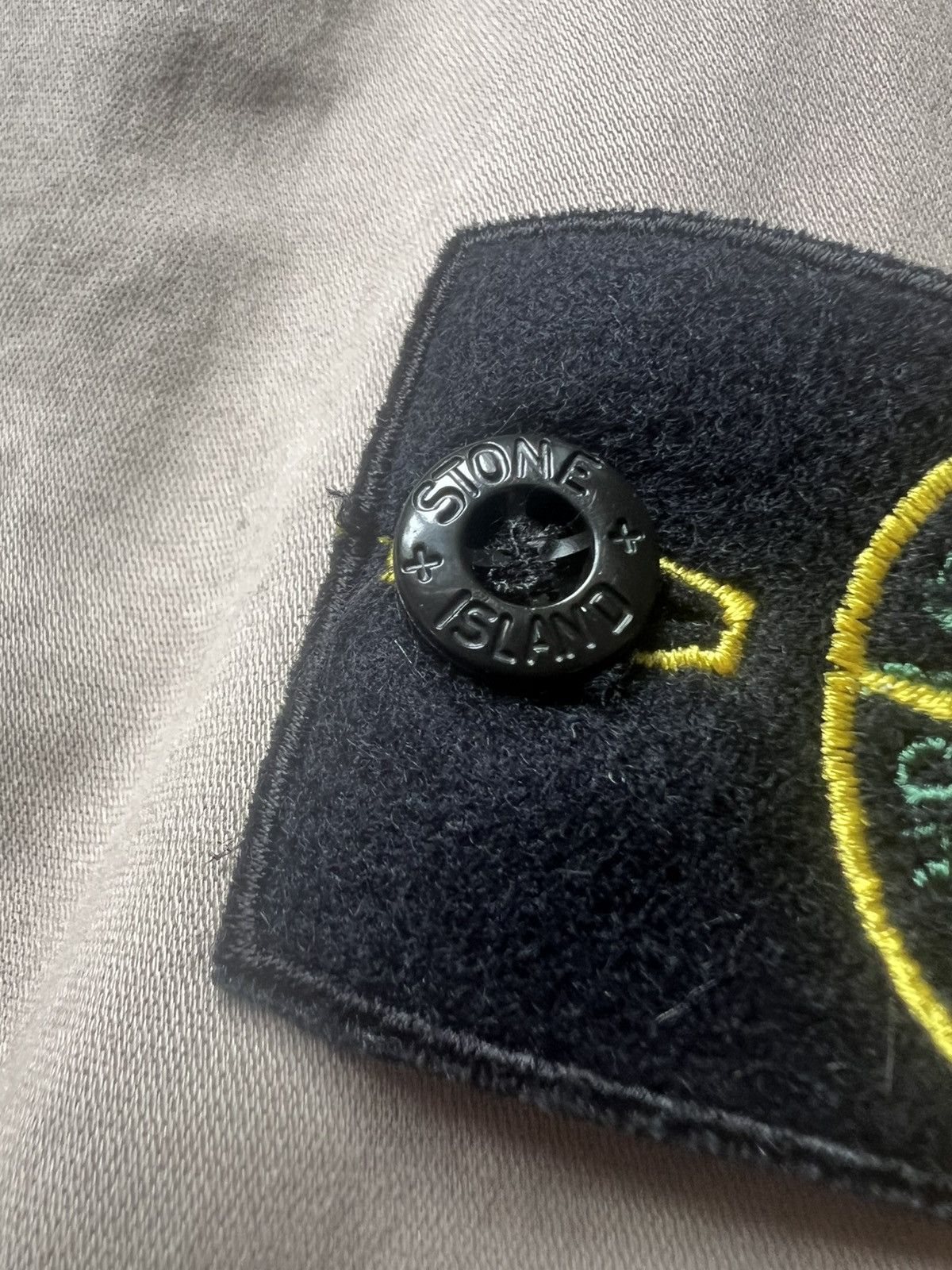 Stone Island Stone Island Old Treatment Zip Overshirt Size US XL / EU 56 / 4 - 2 Thumbnail