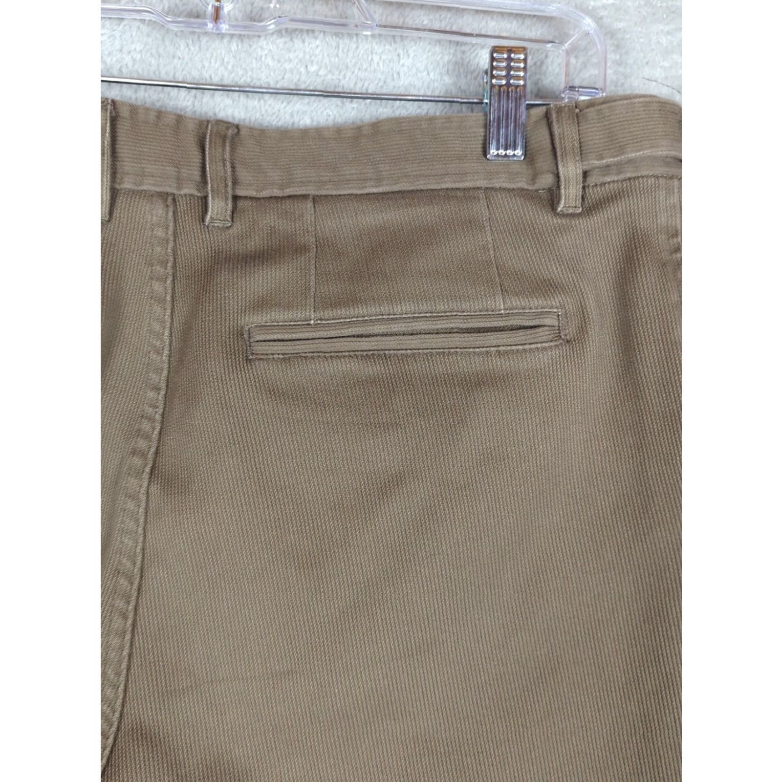 Corridor Corridor NYC Sturdy Corded Cotton Twill Trousers Pant 34 Regular Milk Chocolate Front Flat 5-Pocket Mens Size US 34 / EU 50 - 5 Thumbnail
