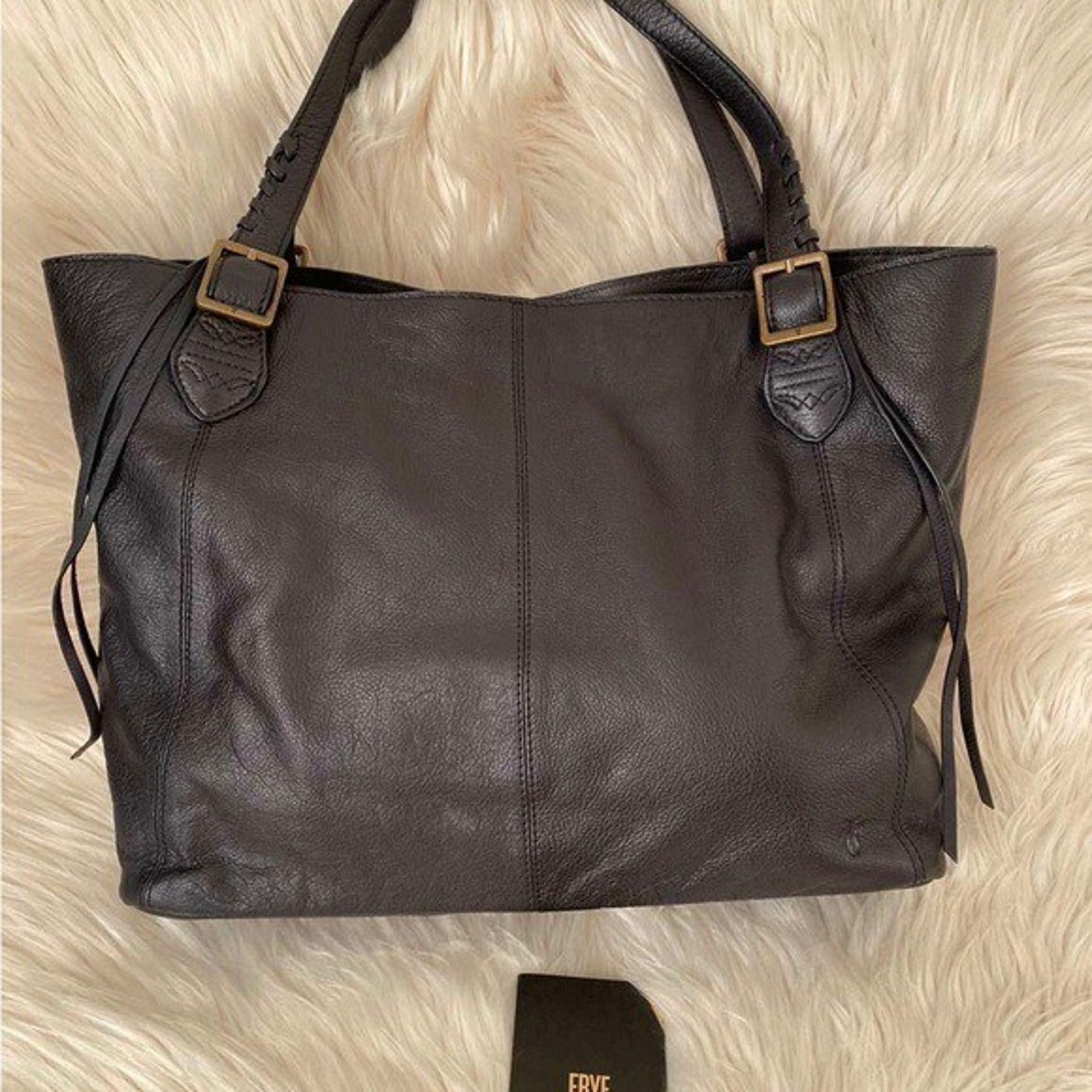 Frye Frye large Melissa gray shoulder bag large tote A000497 Size ONE SIZE - 12 Thumbnail