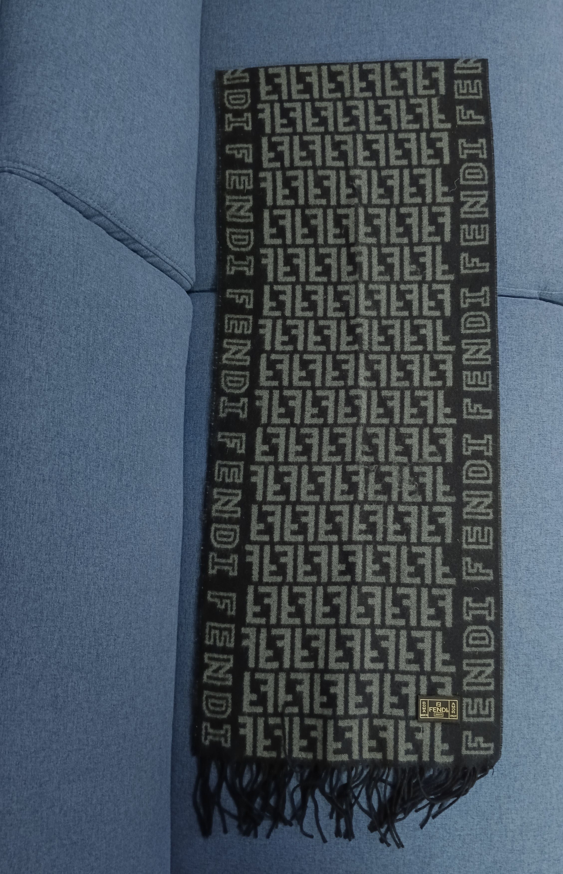 Fendi FENDI ROMA WOOL SCAFT Size ONE SIZE - 3 Thumbnail