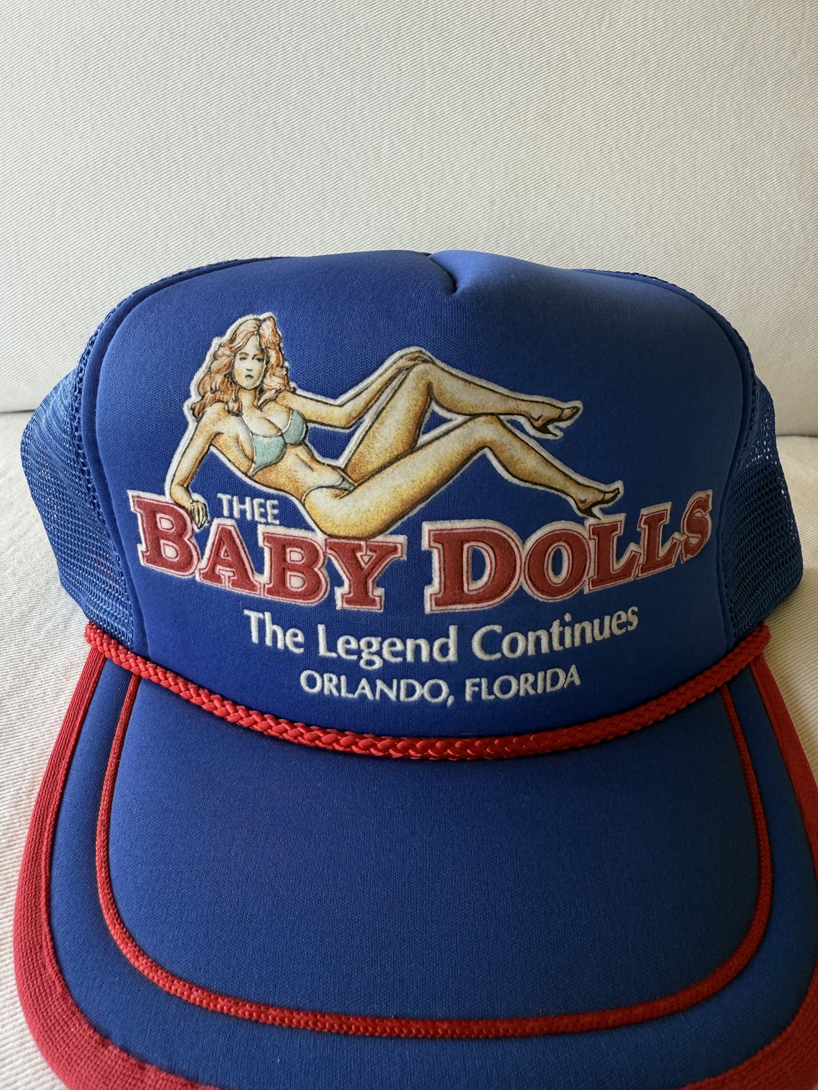Vintage Vintage The Baby Dolls Florida Trucker Size ONE SIZE - 5 Thumbnail