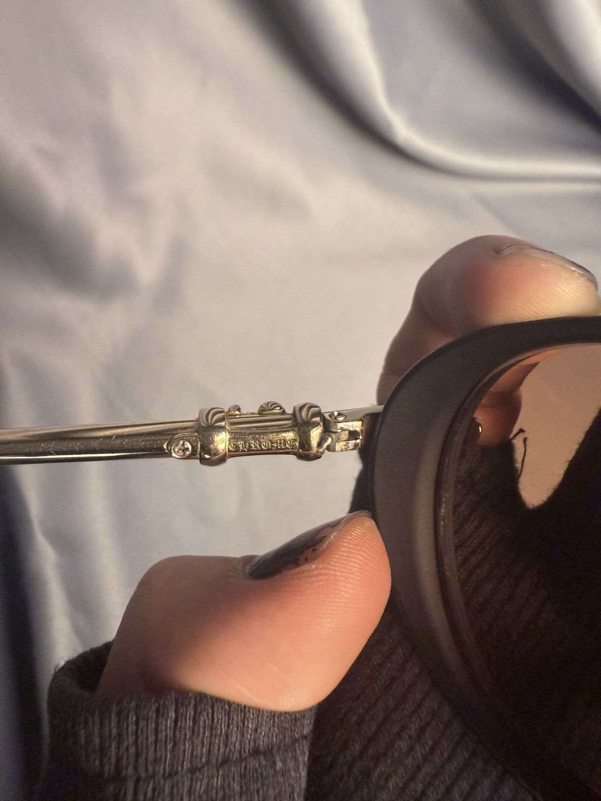 Chrome Hearts Chrome Hearts “Jackwacker II” Aviator Sunglasses Size ONE SIZE - 10 Thumbnail