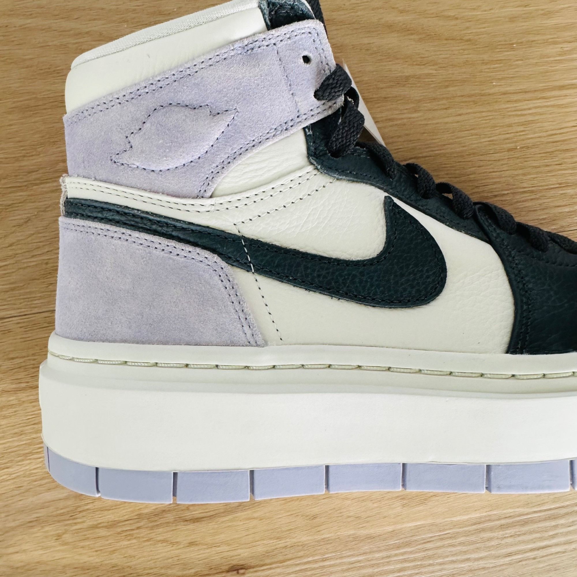 Nike ❤️Rare Air Jordan 1 Elevate Titanium 8.5 Womens Shoes Sneake Size US 8.5 / IT 38.5 - 12 Thumbnail