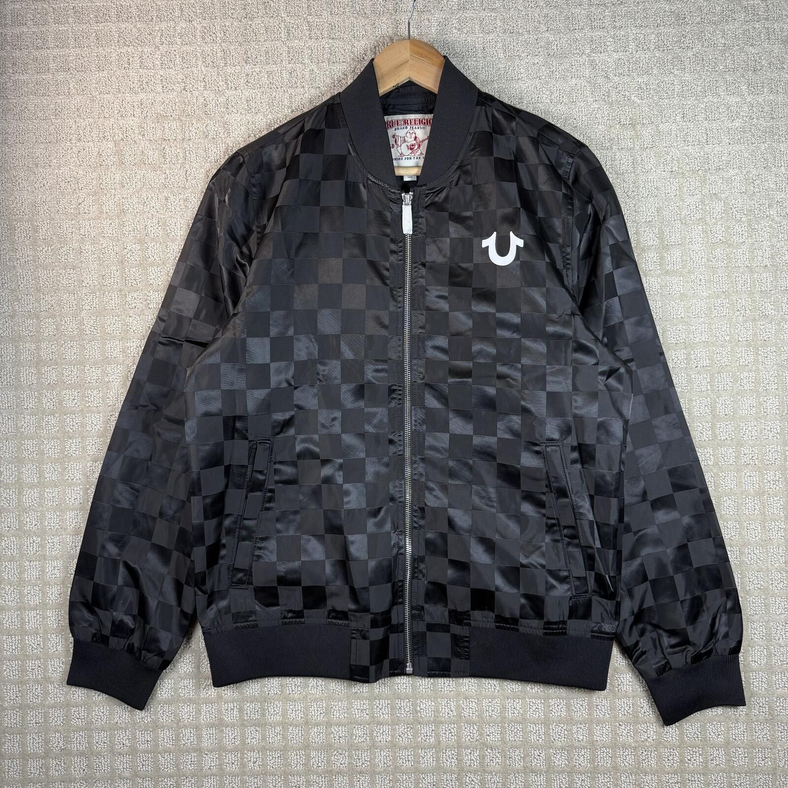 True Religion Y2K True Religion Checkered Bomber Jacket Size US S / EU 44-46 / 1 - 1 Thumbnail
