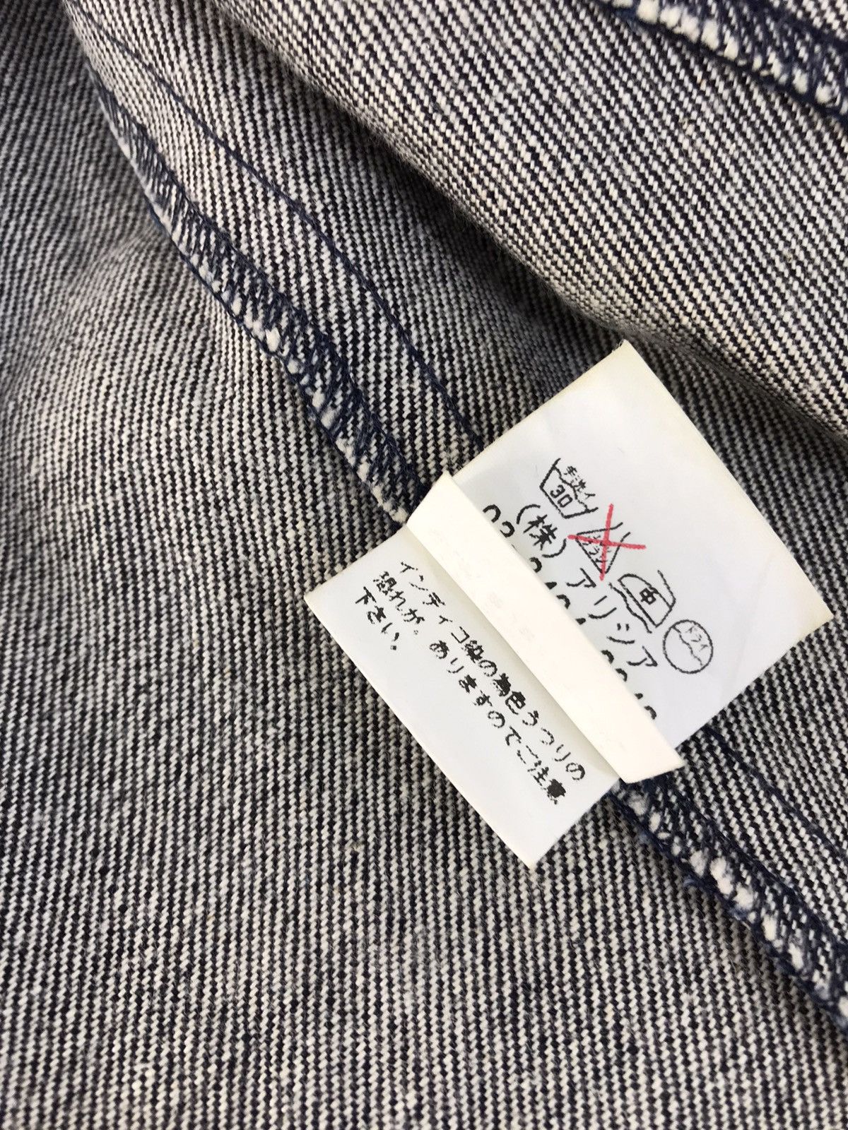 Japanese Brand × Vintage Vintage Unisex PageBoy Indigo Denim Jeans Jacket Style Size US S / EU 44-46 / 1 - 10 Thumbnail