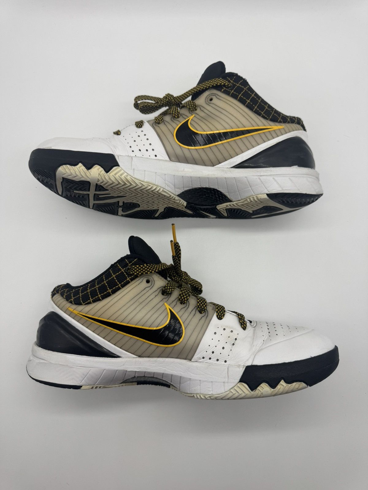 Nike Nike Kobe 4 Protro White Black Del Sol Men’s Size 8.5 Size US 8.5 / EU 41-42 - 3 Thumbnail