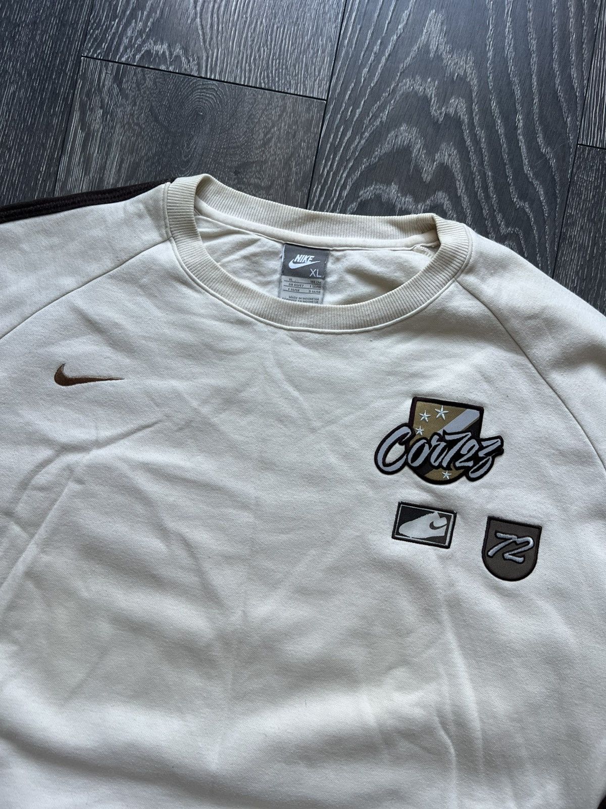 Nike Vintage 90s Nike Cortez sweatshirt Big Logo Size US XL / EU 56 / 4 - 2 Thumbnail