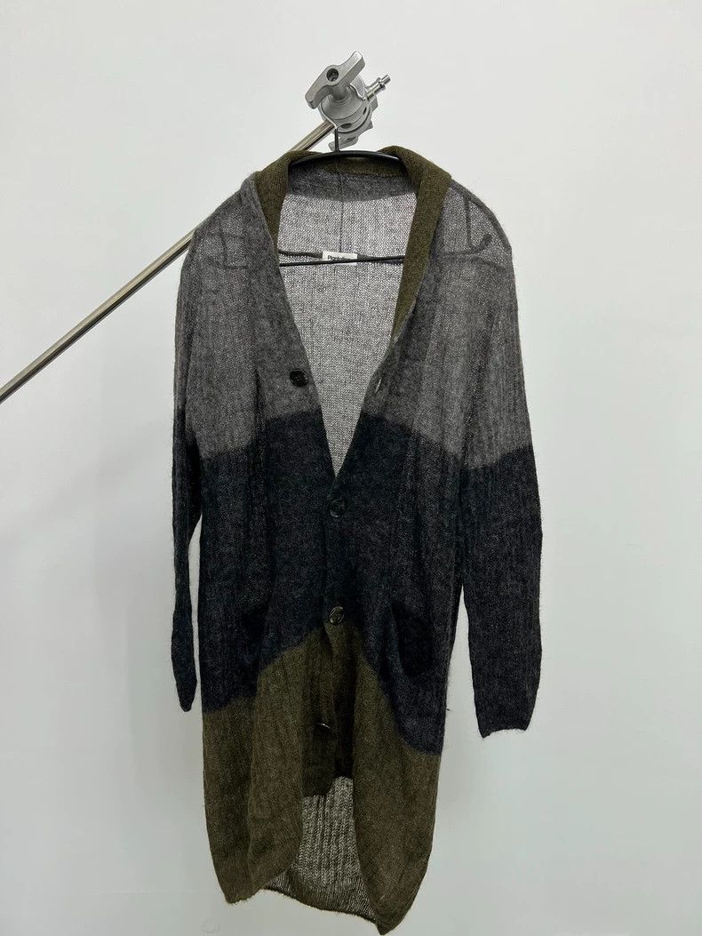 Issey Miyake issey miyake Color-block knit cardigan sweater 2503-Nextarr Size US M / EU 48-50 / 2 - 1 Thumbnail