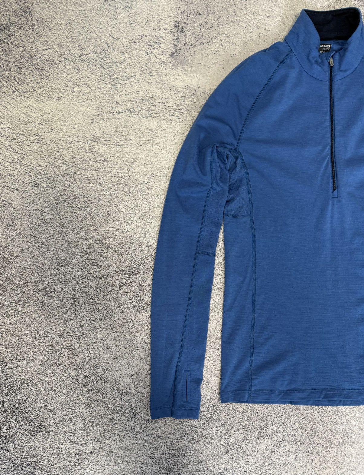 Icebreaker Icebreaker Merino Wool Bodyfit Zone 1/4 Zip Base Layer Men S Size US S / EU 44-46 / 1 - 3 Thumbnail