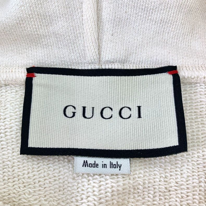 Gucci Gucci Beige strawberry print cotton hooded drawstring long- Size US M / EU 48-50 / 2 - 6 Thumbnail