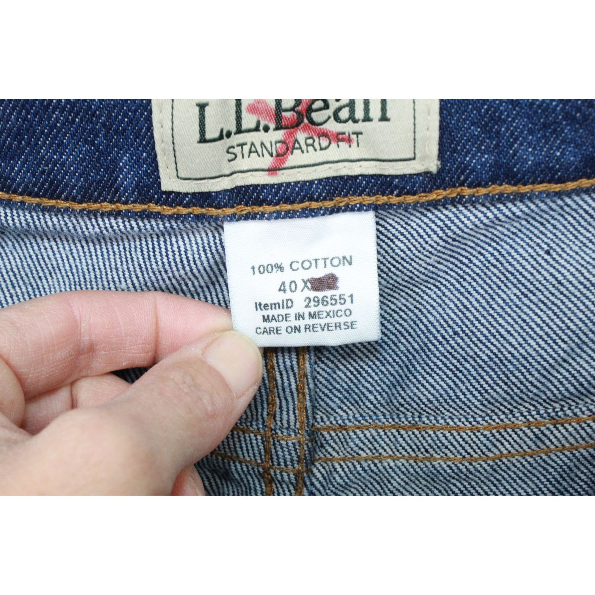 L.L. Bean LL Bean Double L Jeans Standard Fit Straight Leg Size US 40 / EU 56 - 7 Thumbnail