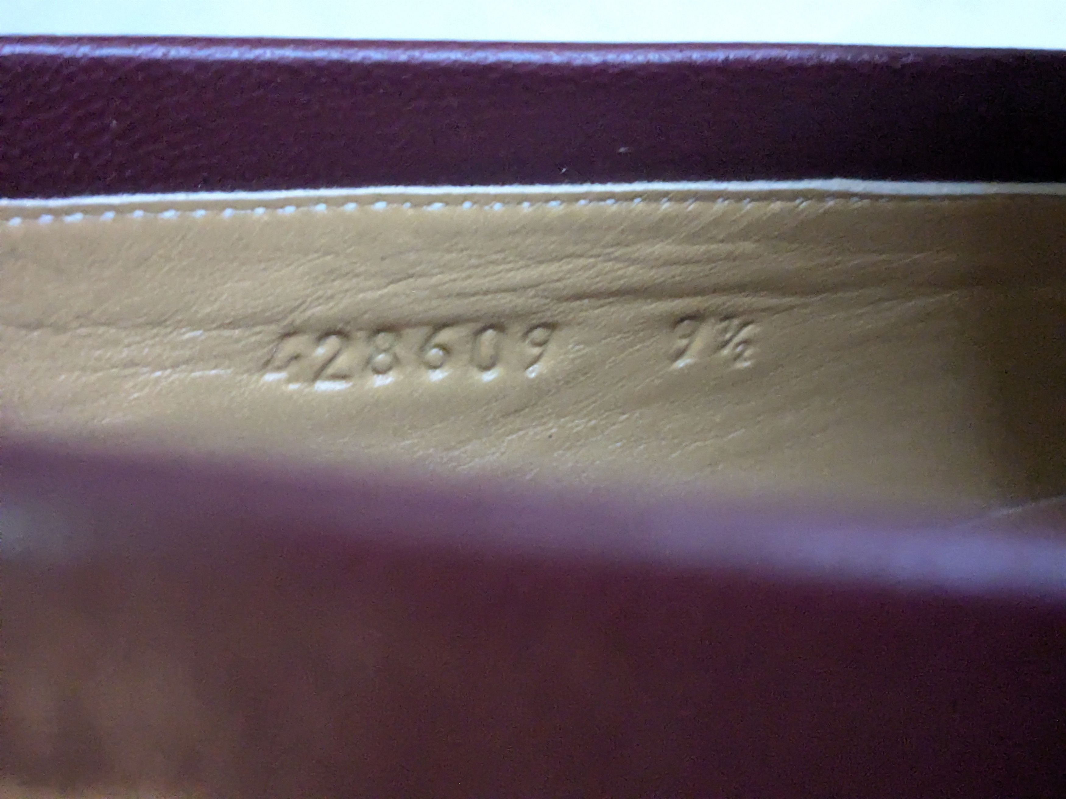 Gucci Gucci Loafers Burgundy 10 Leather Web GG Size US 10 / EU 43 - 8 Thumbnail
