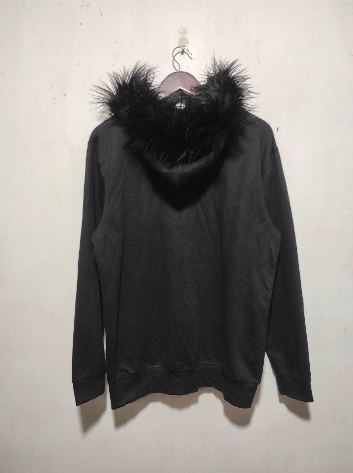 Japanese Brand B-One Soul zipper fur hoodie Size US L / EU 52-54 / 3 - 9 Thumbnail