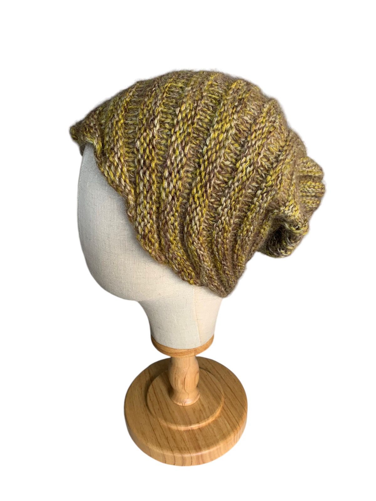 Japanese Brand × Kapital × Vintage Slouchy Crochet knit Long Beanie Hats Size ONE SIZE - 2 Thumbnail