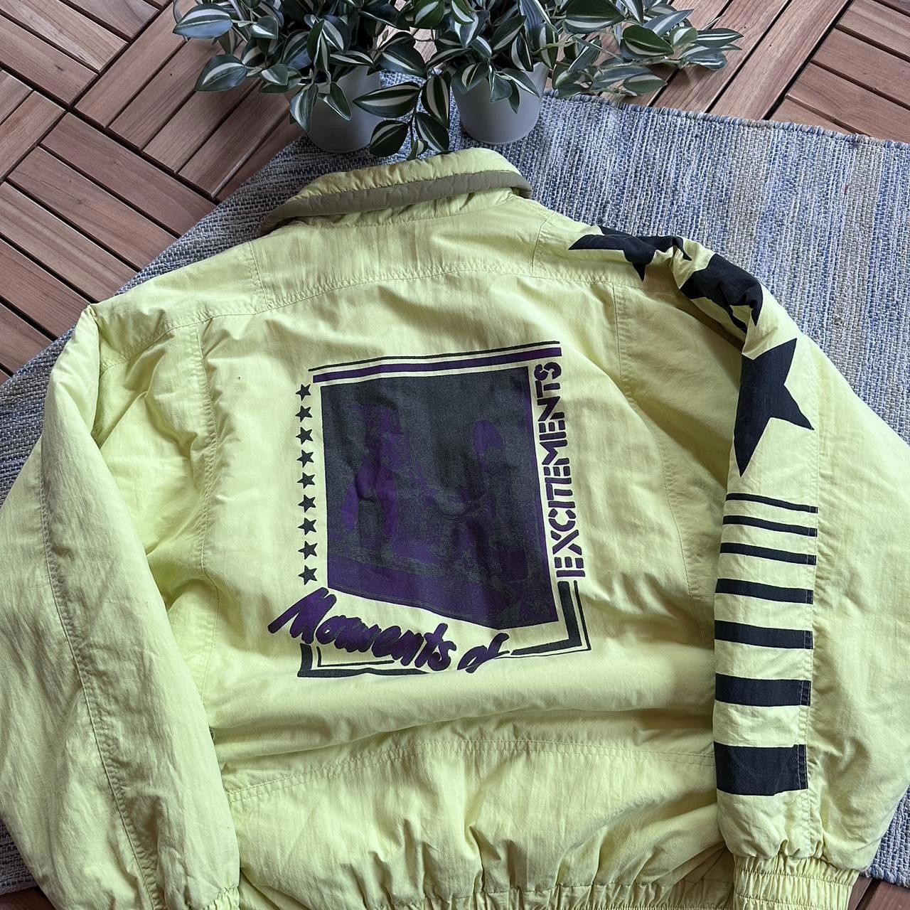 Designer Vintage 90s Retro Style Movment Excitements Ski Jacket Size US L / EU 52-54 / 3 - 4 Thumbnail
