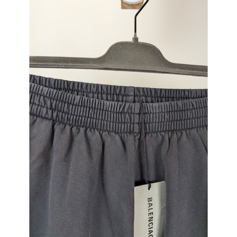 Balenciaga o1rshd1 Baggy Sweatpants / Trousers in Faded Black/Red Size US 32 / EU 48 - 7 Thumbnail