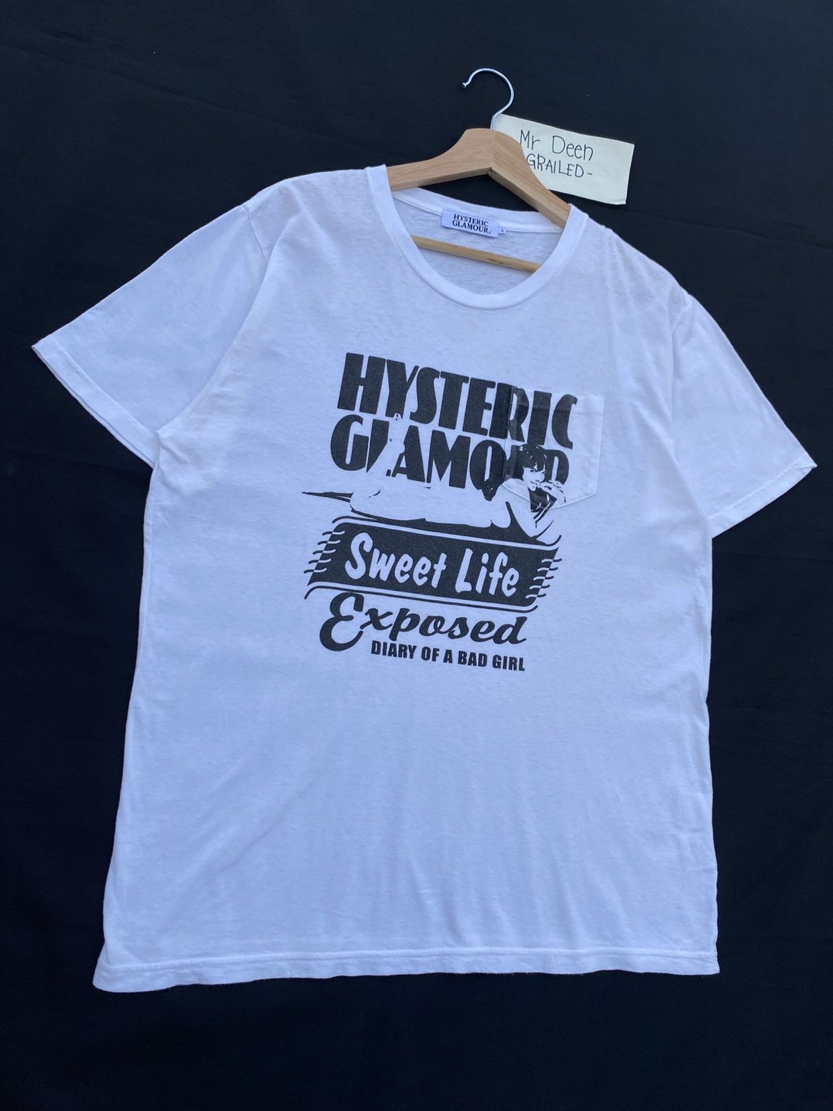 Hysteric Glamour Hysteric Glamour "Sweet Life Exposed Diary of a Bad Girl"Tee Size US L / EU 52-54 / 3 - 2 Thumbnail