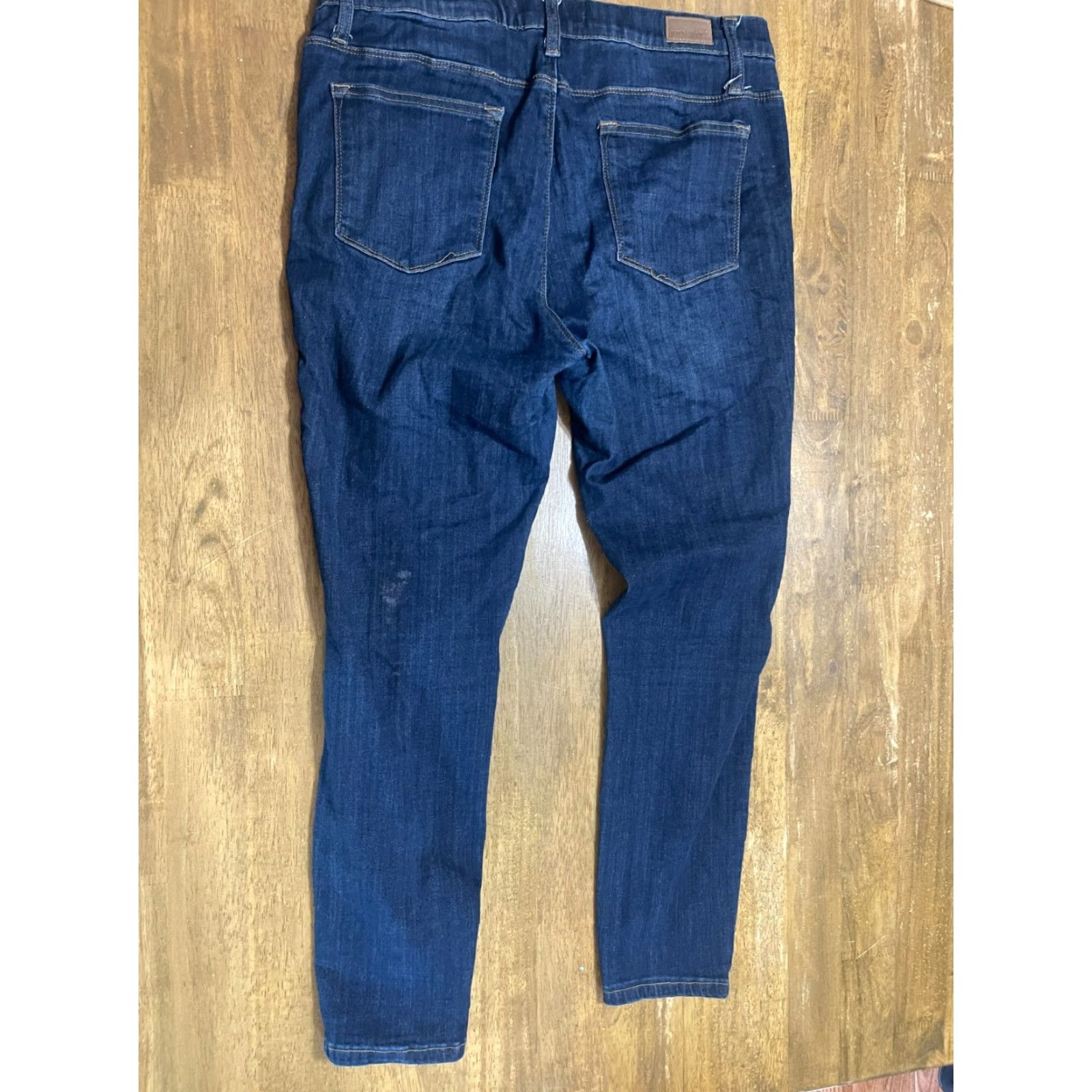 Vintage Judy Blue Jeans Women's Size 15/32 Blue Denim Pull On Jeans Skinny Size 24" / US 00 / IT 34 - 2 Thumbnail
