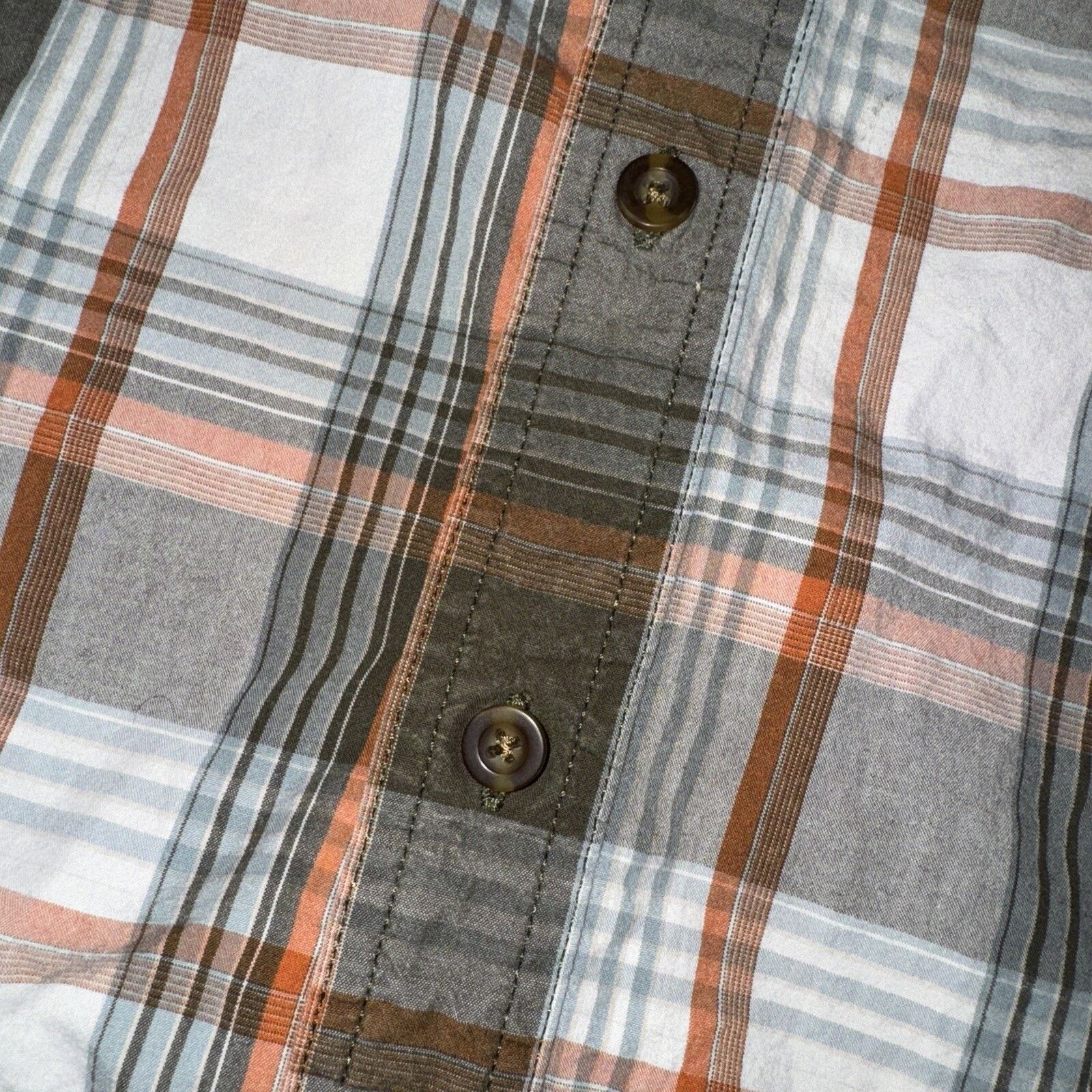 Carhartt Carhartt Short Sleeve Plaid Shirt XL 24x29 Y2K Style Size US XL / EU 56 / 4 - 3 Thumbnail