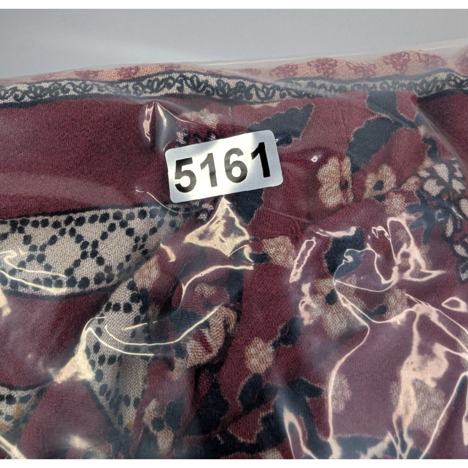 Vintage Knox Rose Blouse Women 2XL Red Floral Knit Top 3/4 Sleeve V-Neck Pullover Boho Peasant Popover Casual Shirt Size XXL / US 16-18 / IT 52-54 - 7 Thumbnail