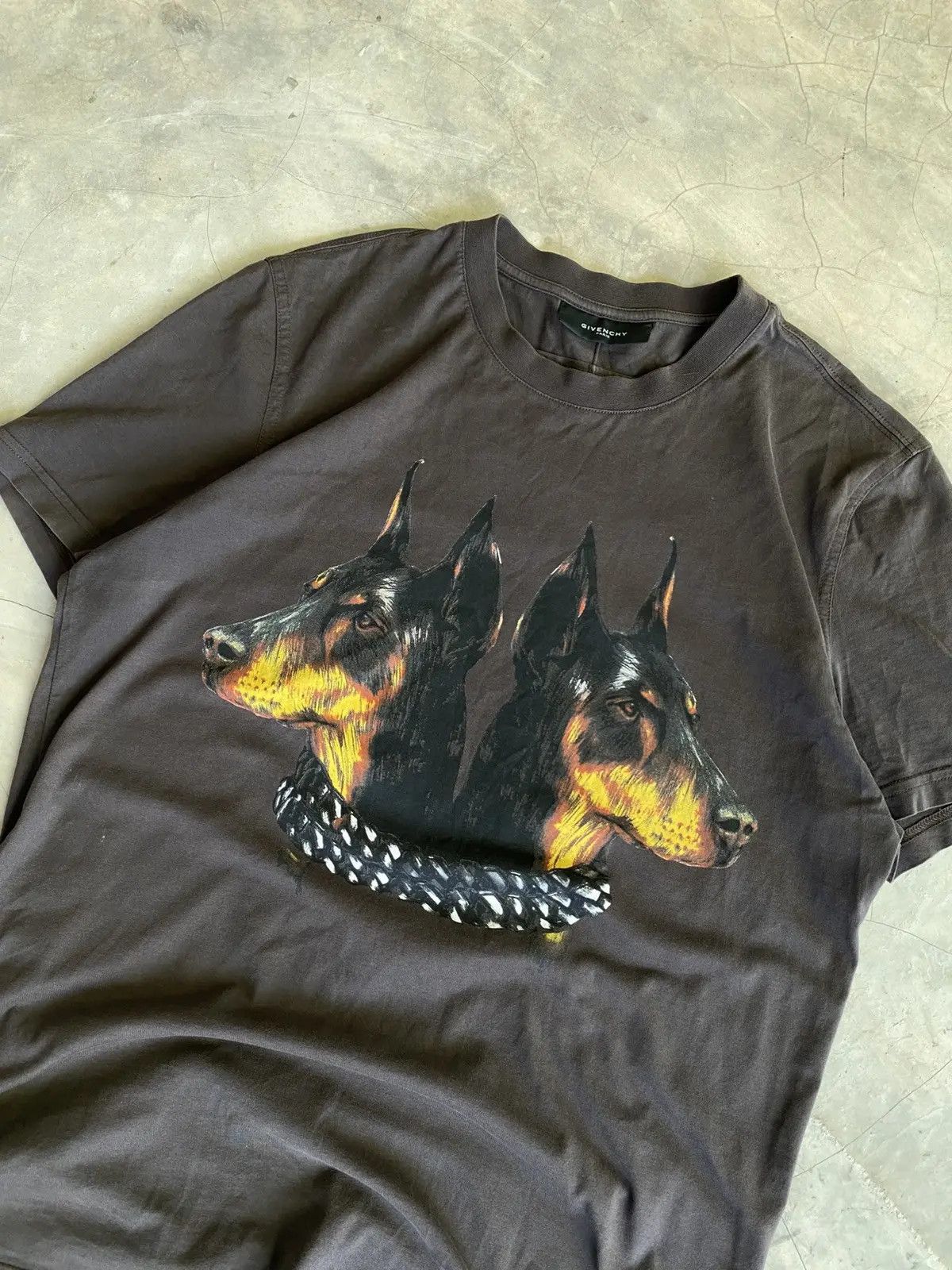 Givenchy FW13 Riccardo Tisci Doberman Tee Size US S / EU 44-46 / 1 - 8 Thumbnail