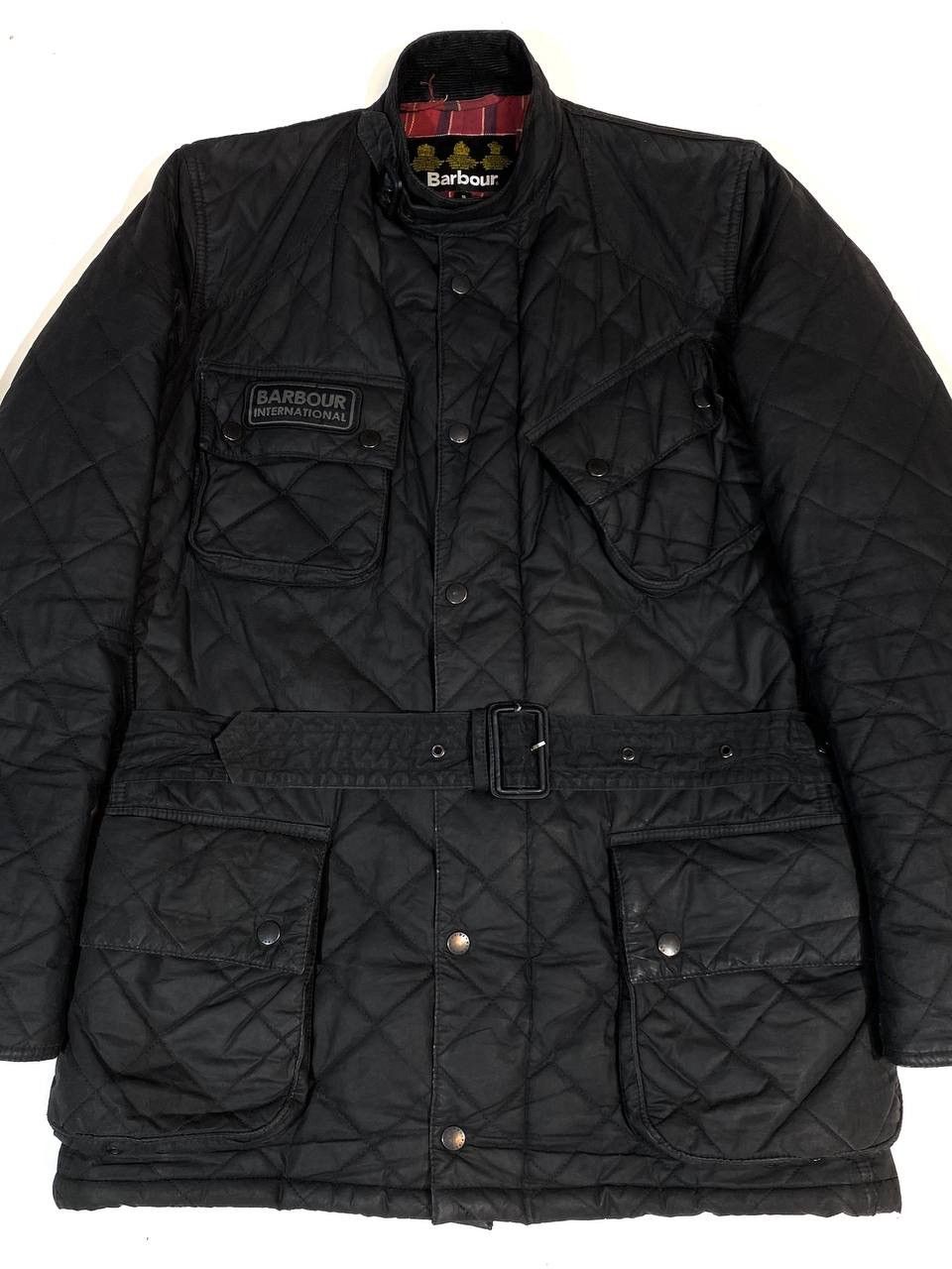 Barbour Barbour International Quilted Waxed Men Jacket Size US S / EU 44-46 / 1 - 8 Thumbnail