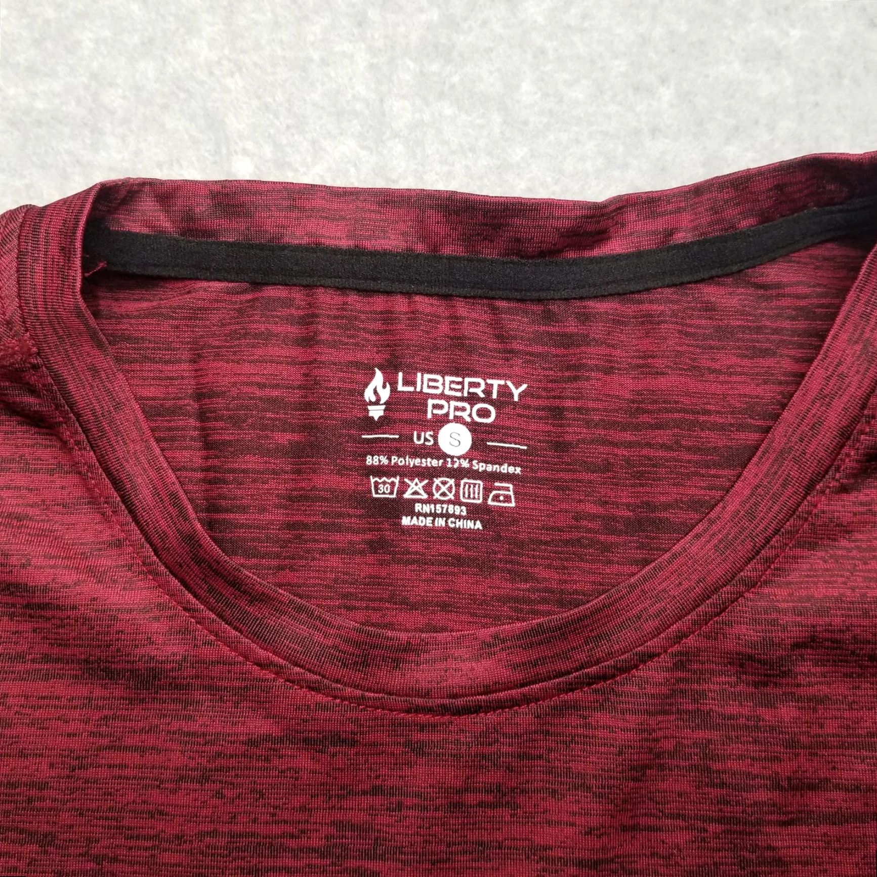 Vintage Liberty Pro Shirt Mens Small Red Performance Stretch Crewneck Casual Outdoors Shirt Mens S Red Outdoor Sports USA 90s? Size US S / EU 44-46 / 1 - 2 Thumbnail