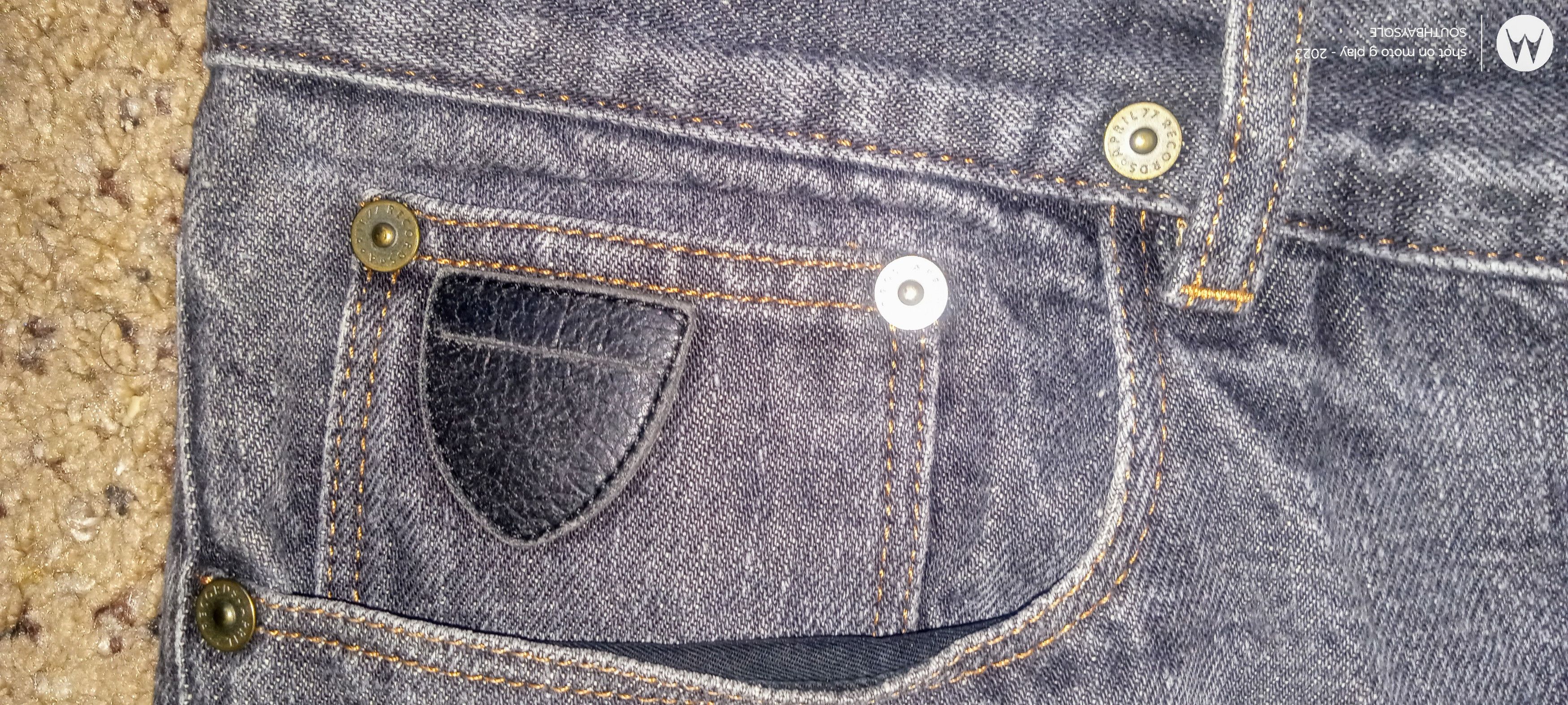 April 77 April 77 Records Black redline Japanese Selvedge Denim 33x23 Size US 33 - 3 Thumbnail