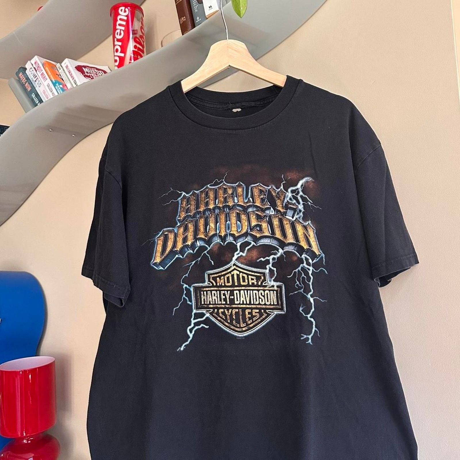 Harley Davidson Vintage Y2K Harley Davidson Shirt Size US XL / EU 56 / 4 - 2 Thumbnail