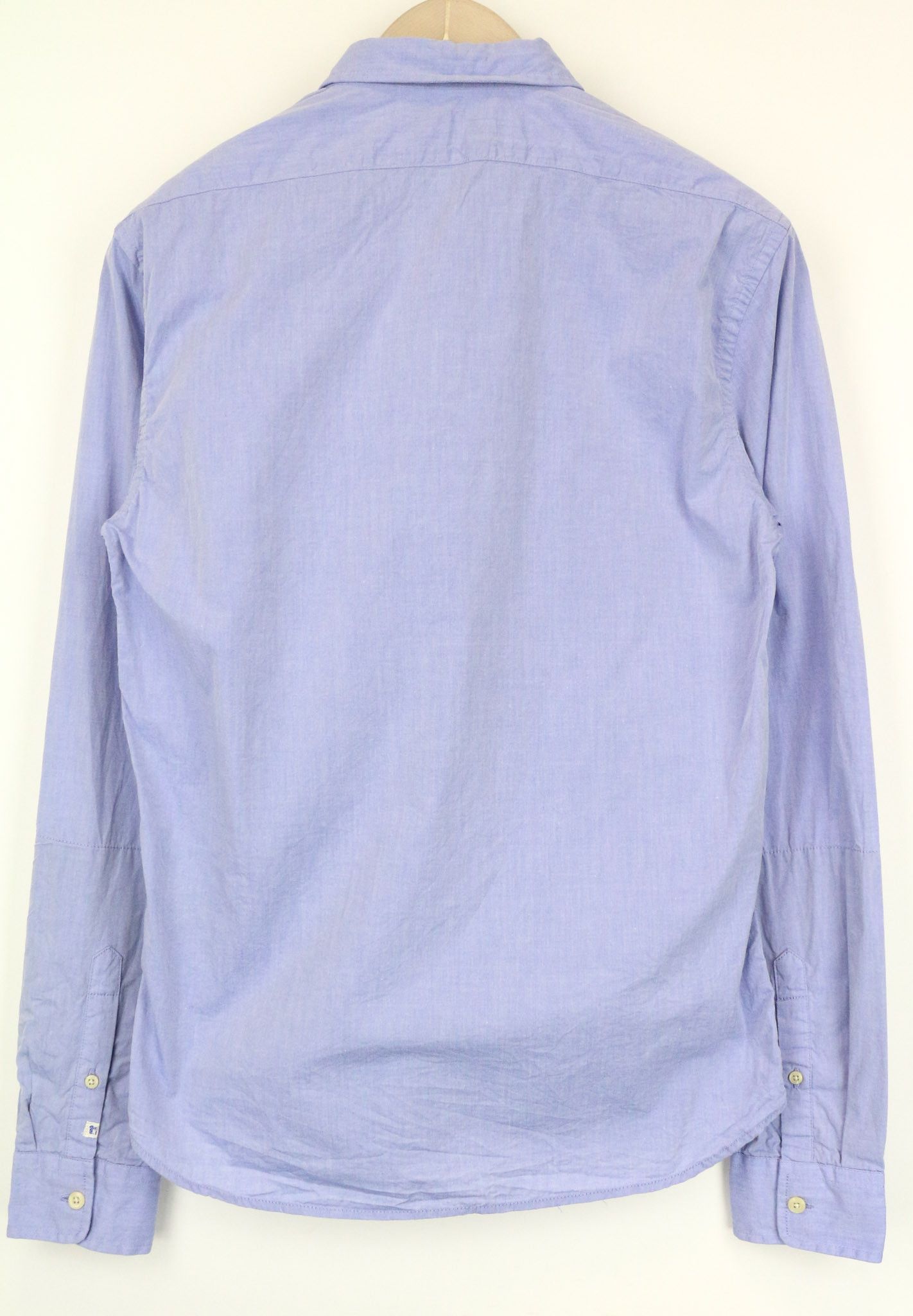 Scotch & Soda AMS COUTURE S Blue Cotton Long Sleeve Shirt 74250 Size US S / EU 44-46 / 1 - 2 Thumbnail