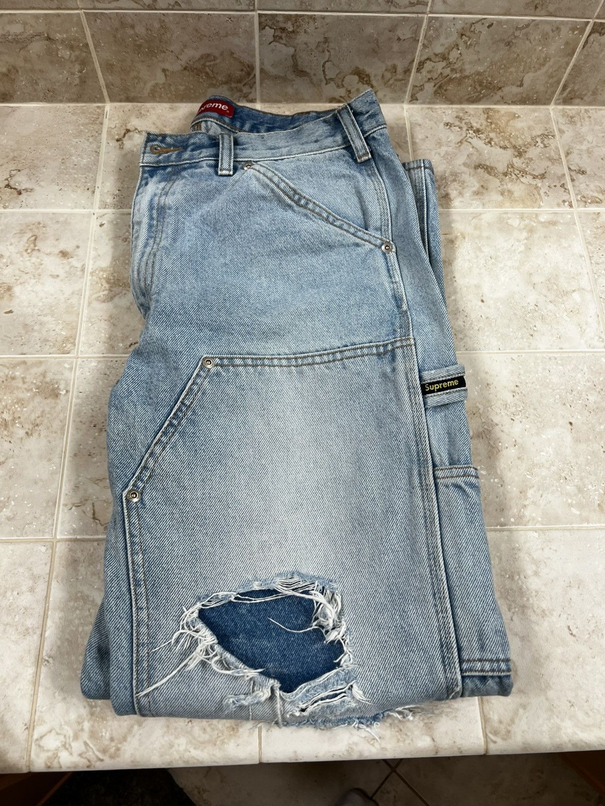 Supreme Supreme Denim Double Wall Jeans Size US 30 / EU 46 - 3 Thumbnail