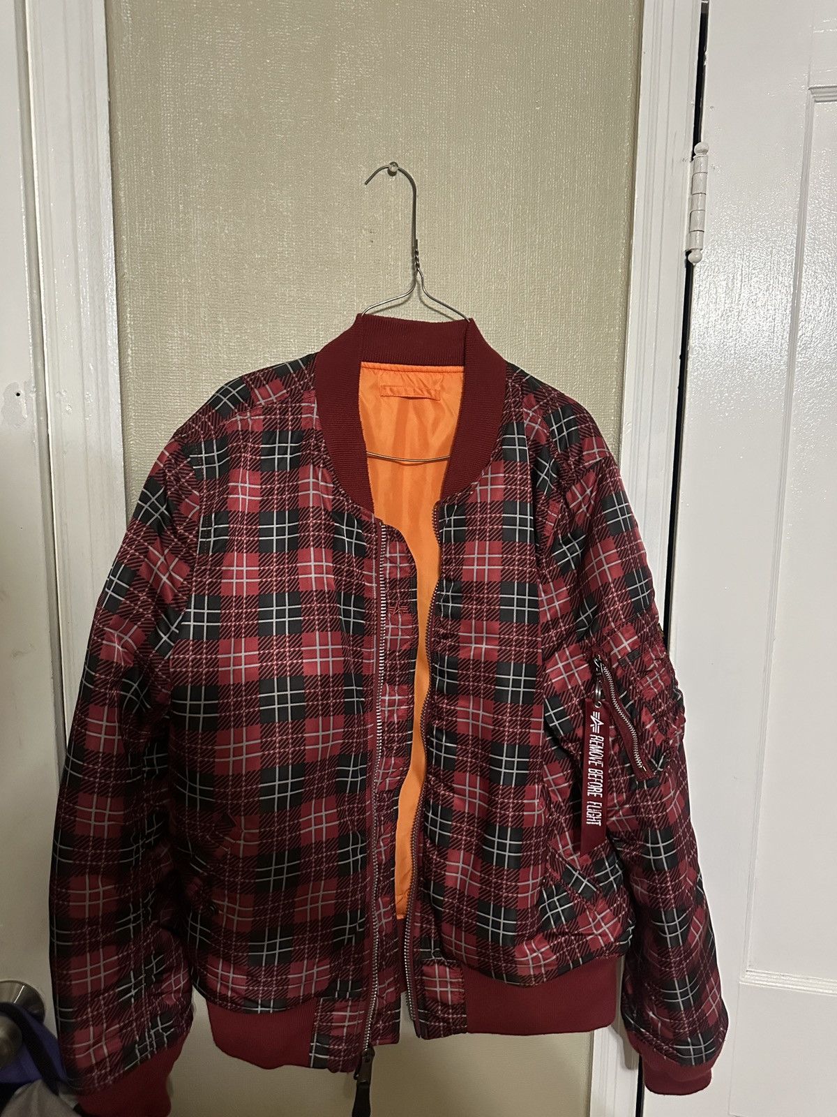 Alpha Industries Rare Aloha Industries MA-1 Bomber Jacket Size US L / EU 52-54 / 3 - 2 Thumbnail