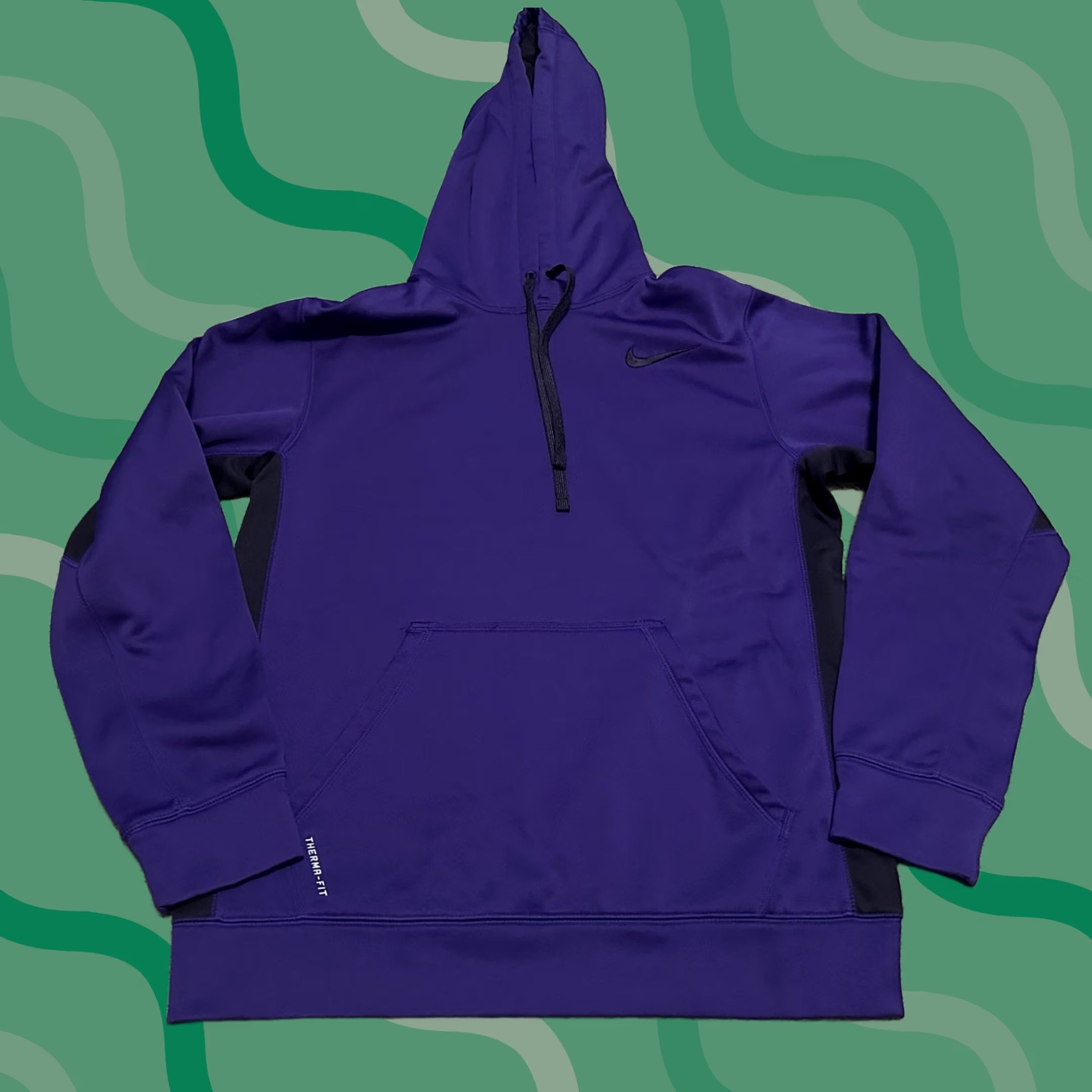 Nike Nike Therma Fit Hoodie Mens Medium Pullover Performance Activewear Purple Size US M / EU 48-50 / 2 - 1 Thumbnail