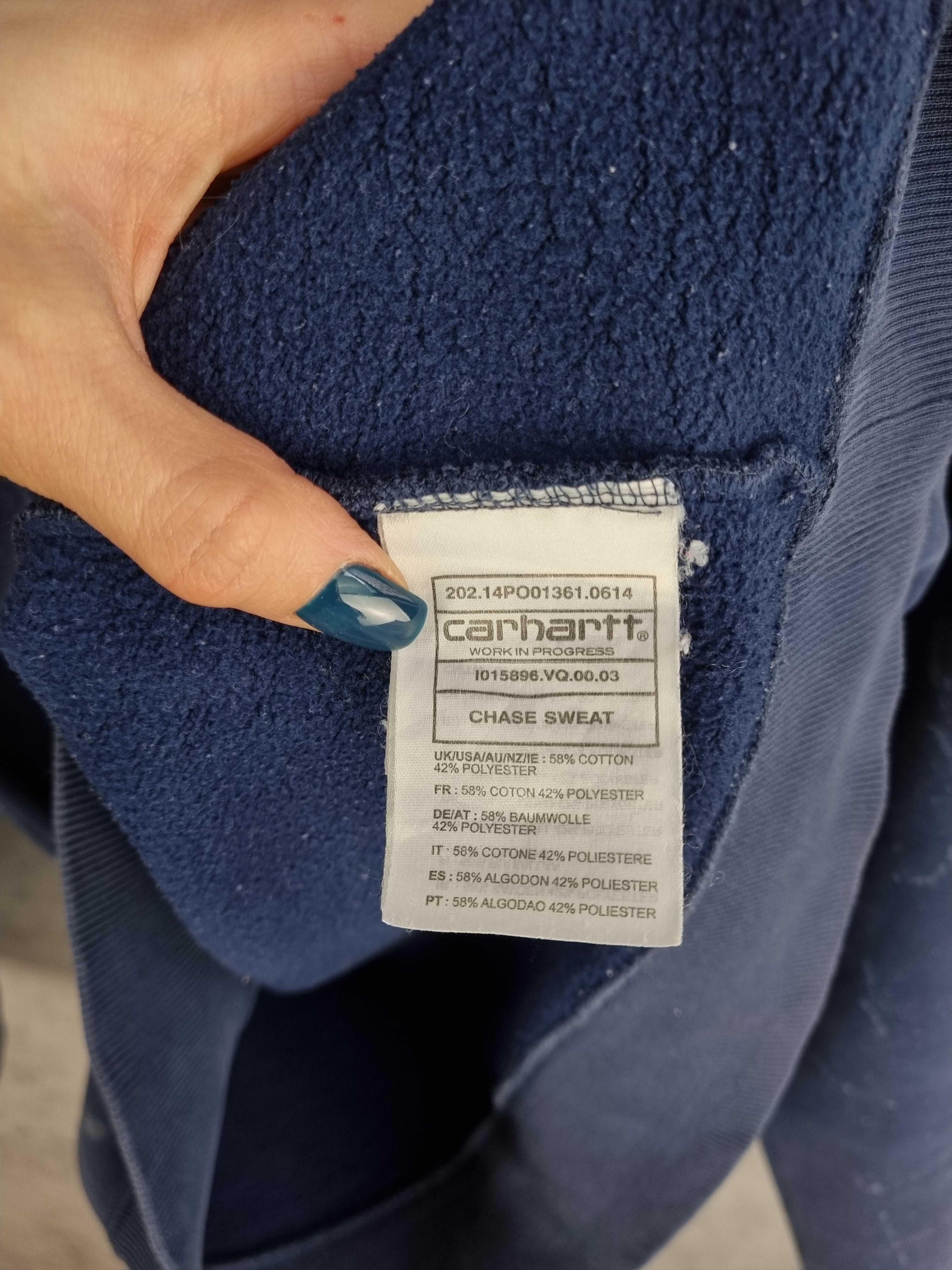Carhartt 1 of 1 Rare Custom Painted CARHARTT crewneck Size US L / EU 52-54 / 3 - 12 Thumbnail