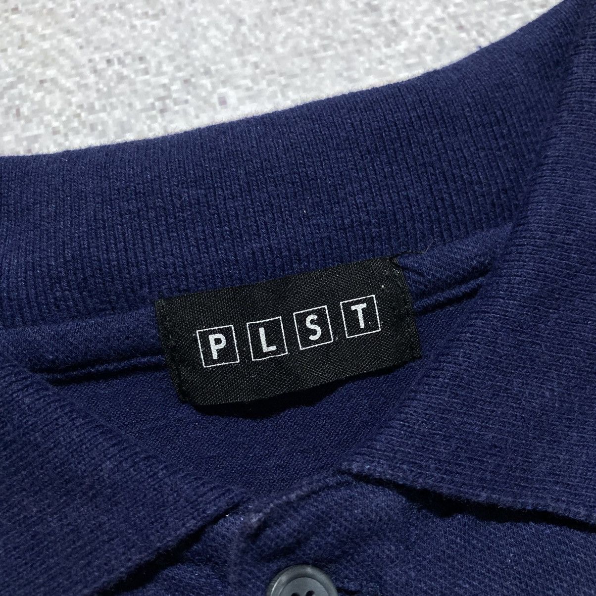 Japanese Brand Vintage PLST by Issey Miyake Colar Camo Polo Tshirt Designer Size US L / EU 52-54 / 3 - 13 Thumbnail