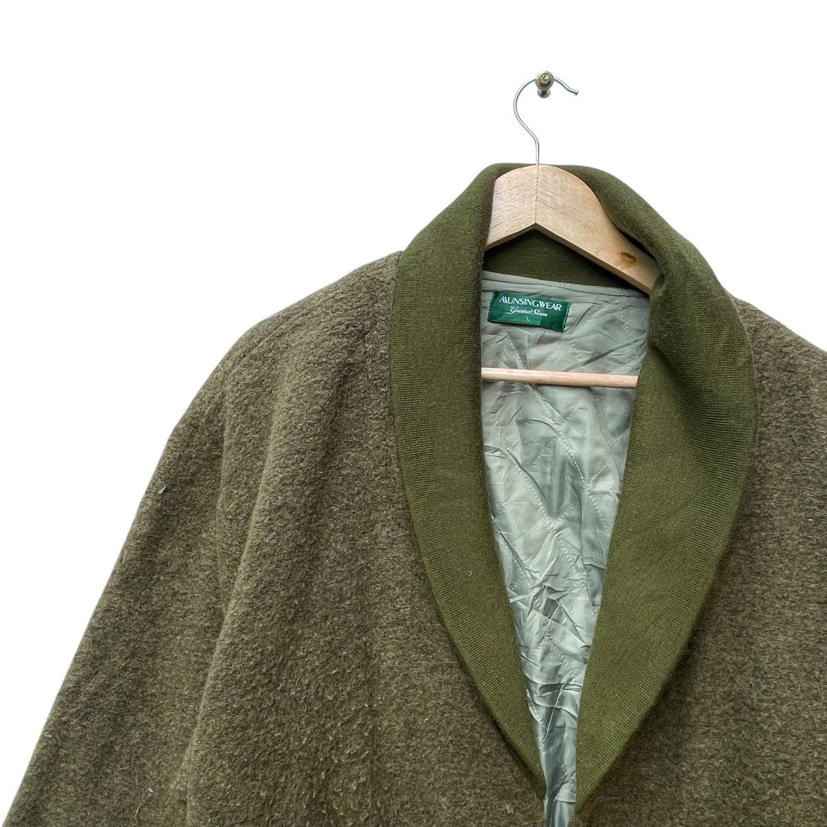 Grand Slam × Vintage Vintage Grandslam Munsimgwear Cardigan Drape Jacket Size US L / EU 52-54 / 3 - 4 Thumbnail