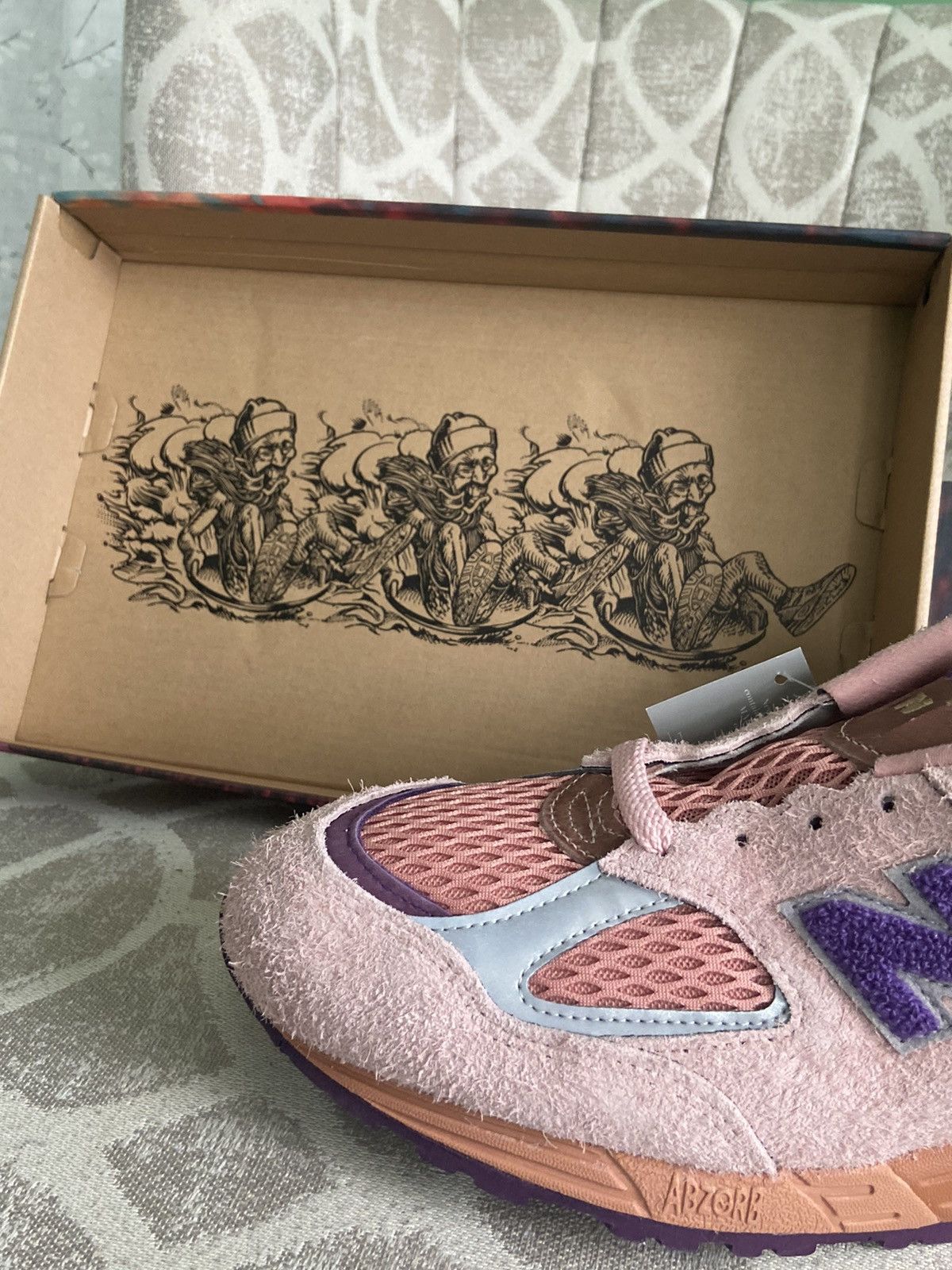 New Balance × Salehe Bembury New Balance x Salehe 990v2 ‘Sand Be The Time’ Size US 11.5 / EU 44-45 - 10 Thumbnail
