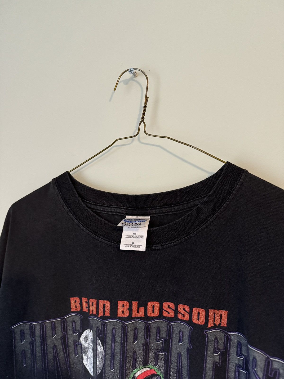 Vintage Biketoberfest Halloween Biker Shirt ERD Grunge WCC Size US XL / EU 56 / 4 - 5 Thumbnail