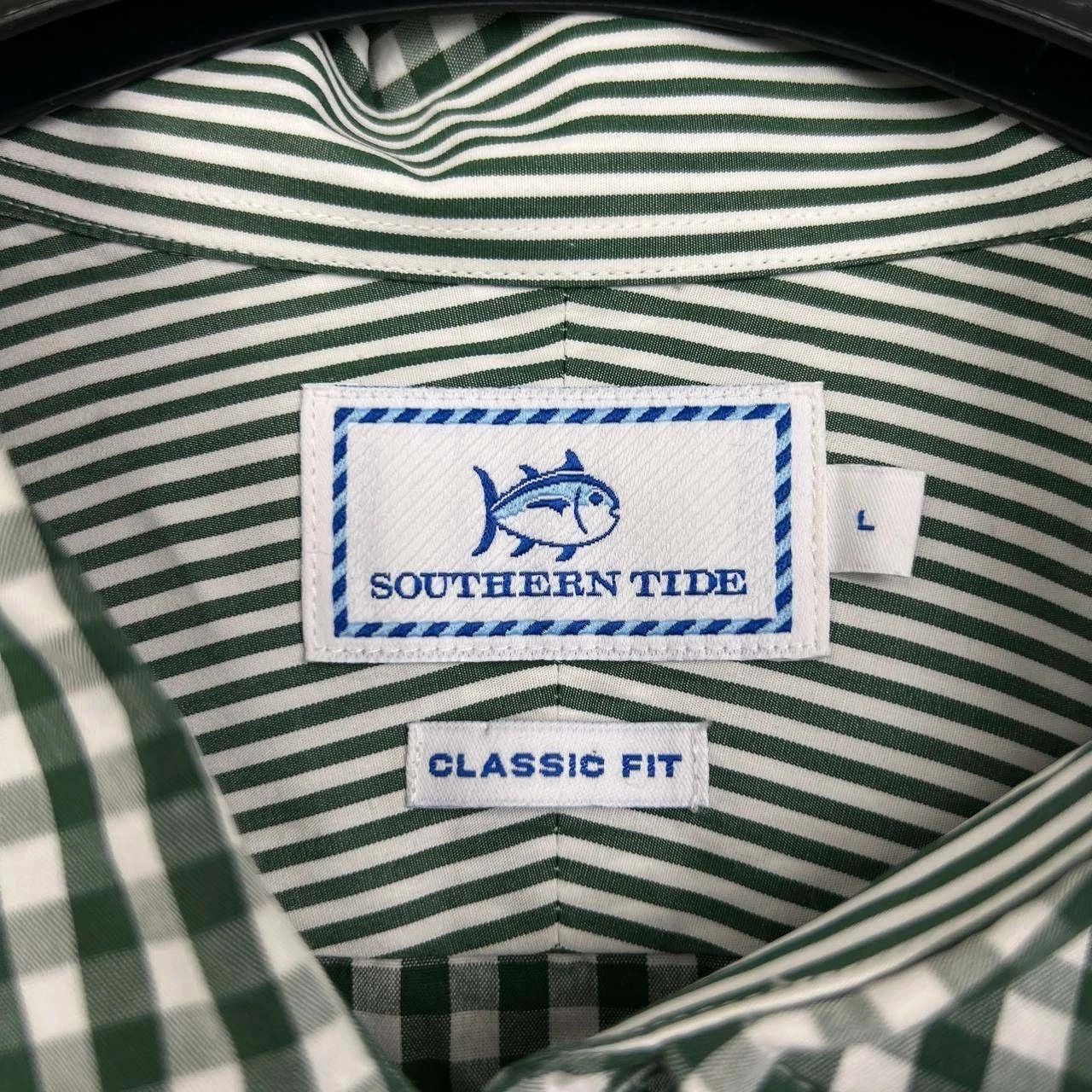 Southern Tide Southern Tide Button Down Shirt Gingham Collared Cotton L Size US L / EU 52-54 / 3 - 3 Thumbnail