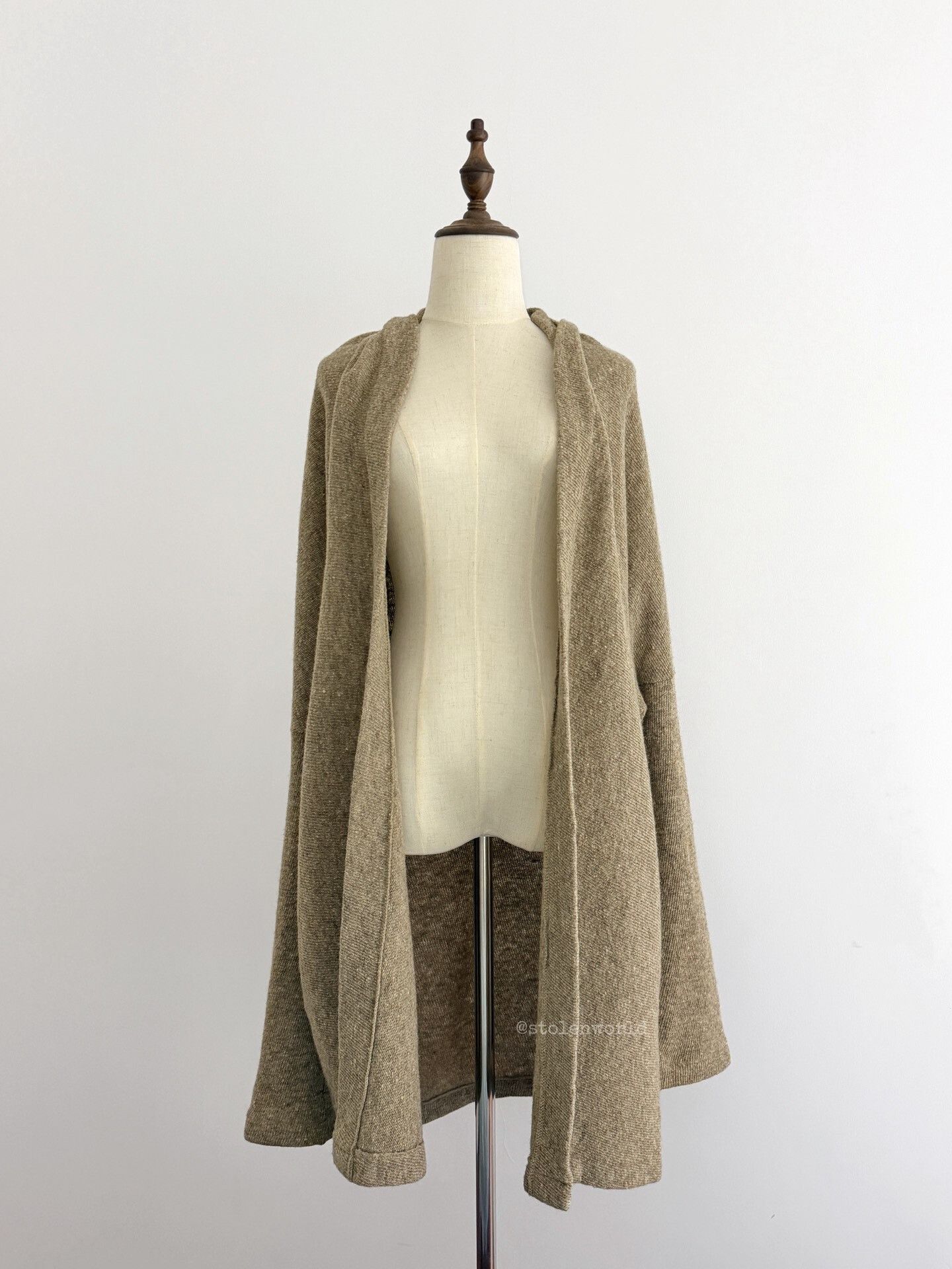 Limi Feu Limi feu Oatmeal Camel Wool Cardigan Size S / US 4 / IT 40 - 1 Thumbnail