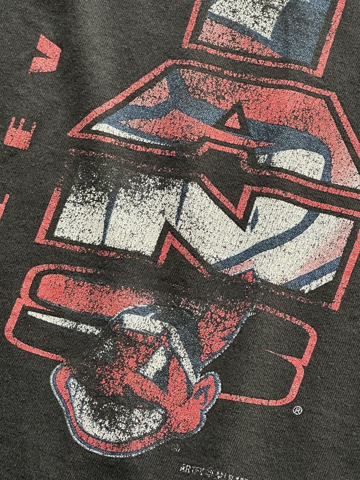 Vintage Vintage Cleveland Indians tee Size US XL / EU 56 / 4 - 3 Thumbnail