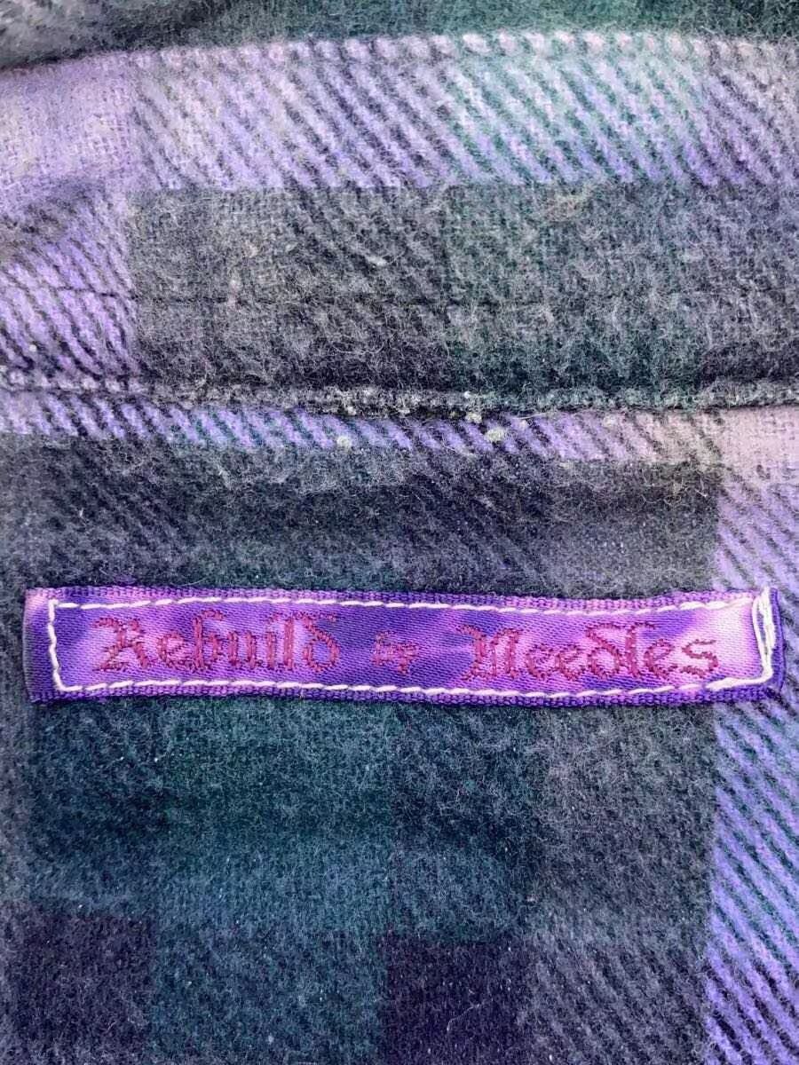 Needles Reconstructed Rebuild Flannel Shirt Size US XL / EU 56 / 4 - 4 Thumbnail