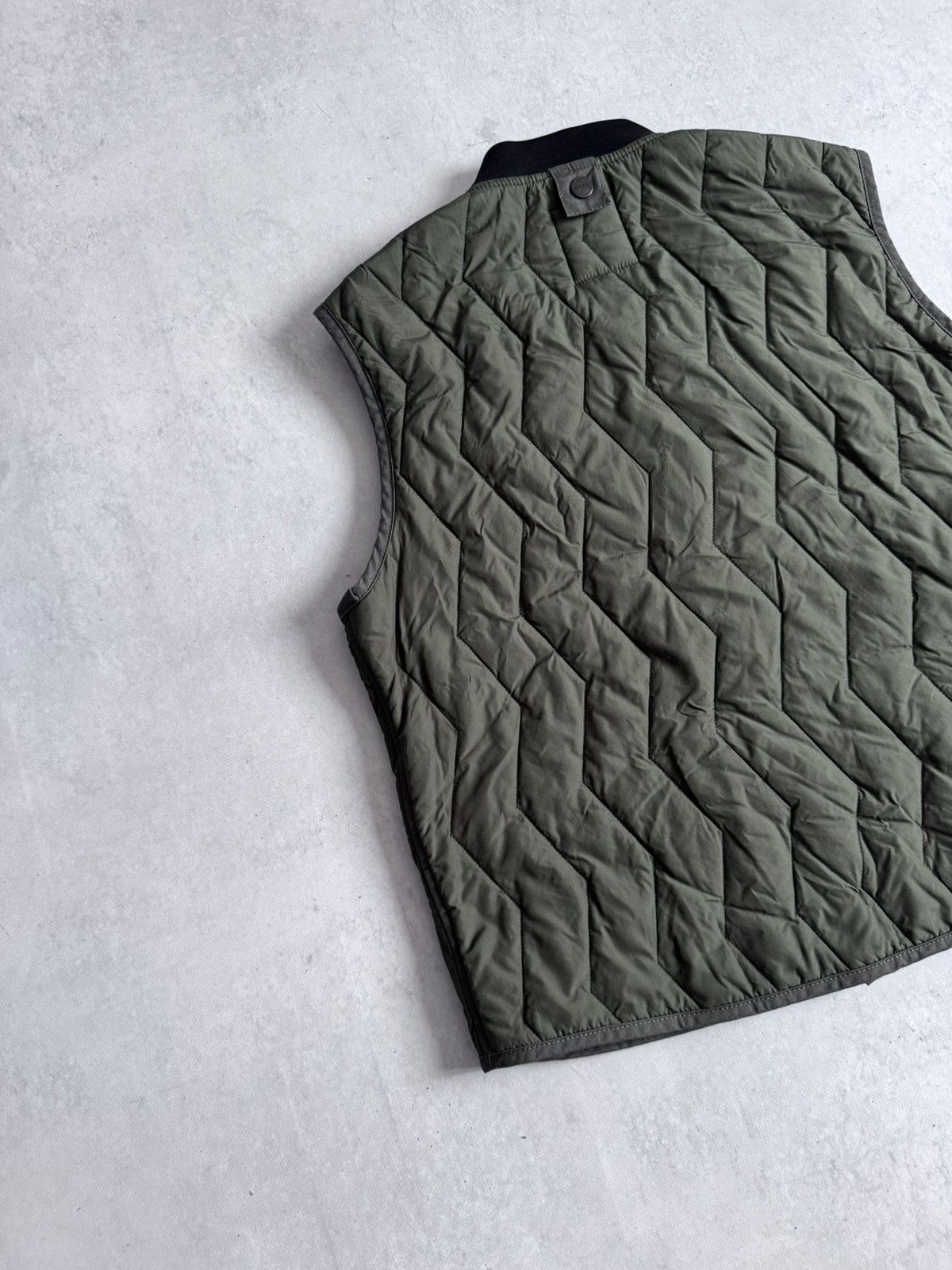 Ducati Ducati Scrambler Quilted Utility Vest Olive Green Size L Size US L / EU 52-54 / 3 - 9 Thumbnail