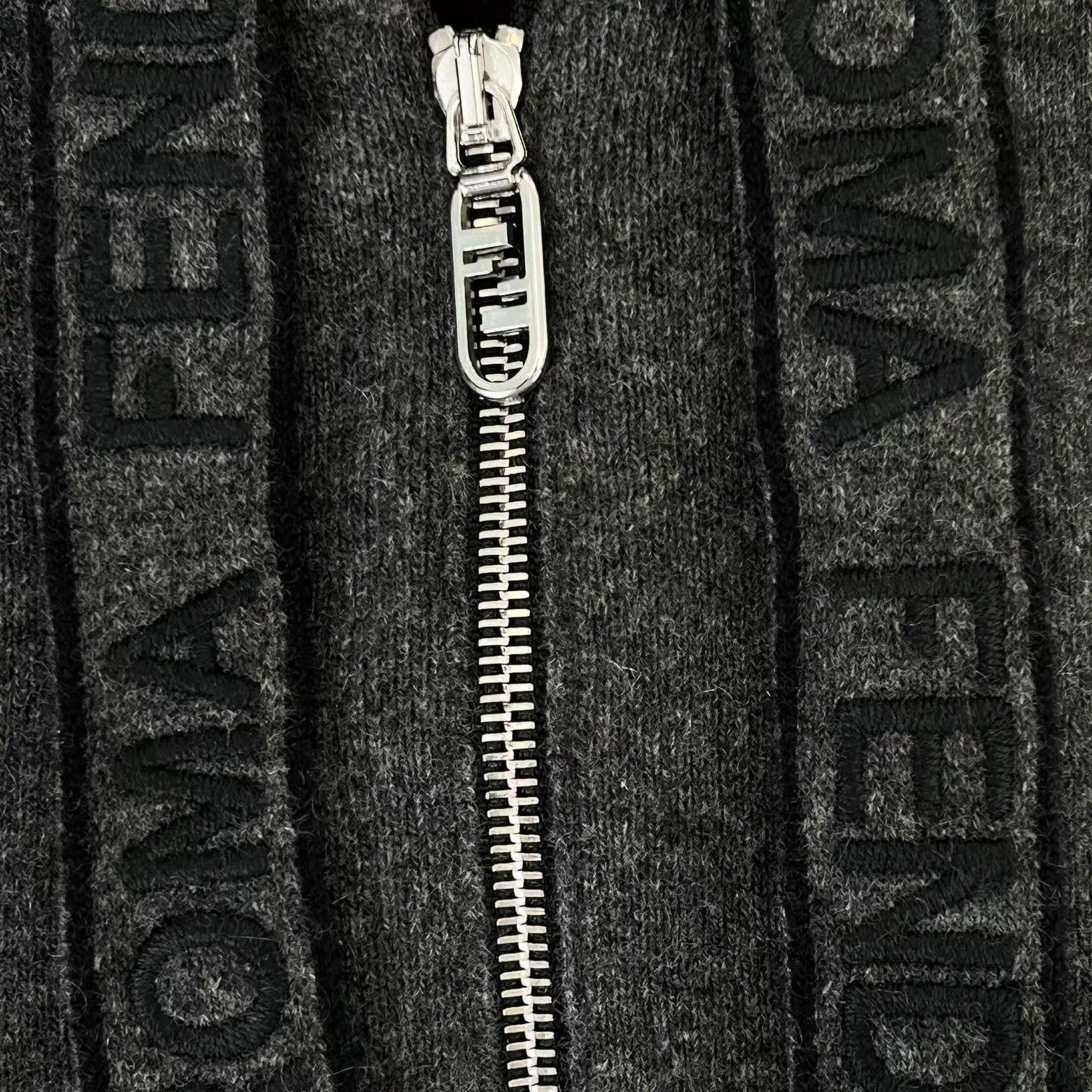 Fendi Fendi New Gray Cashmere Wool Blend Hooded Cardigan 44 Size US S / EU 44-46 / 1 - 6 Thumbnail