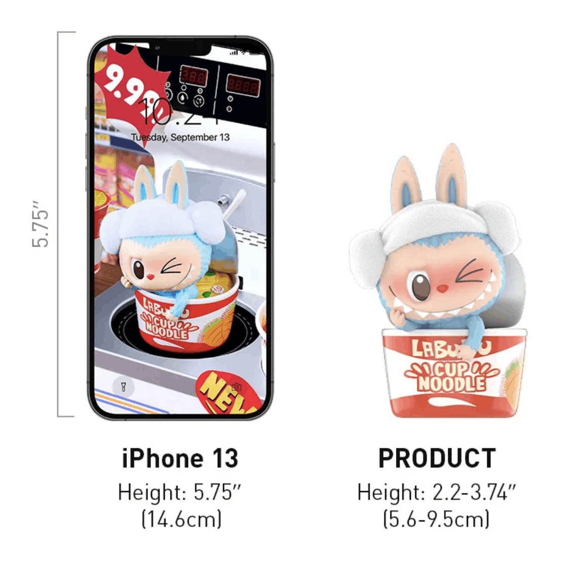 POP MART POP MART Wacky Mart Chips Labubu Vinyl Figures Size ONE SIZE - 13 Thumbnail