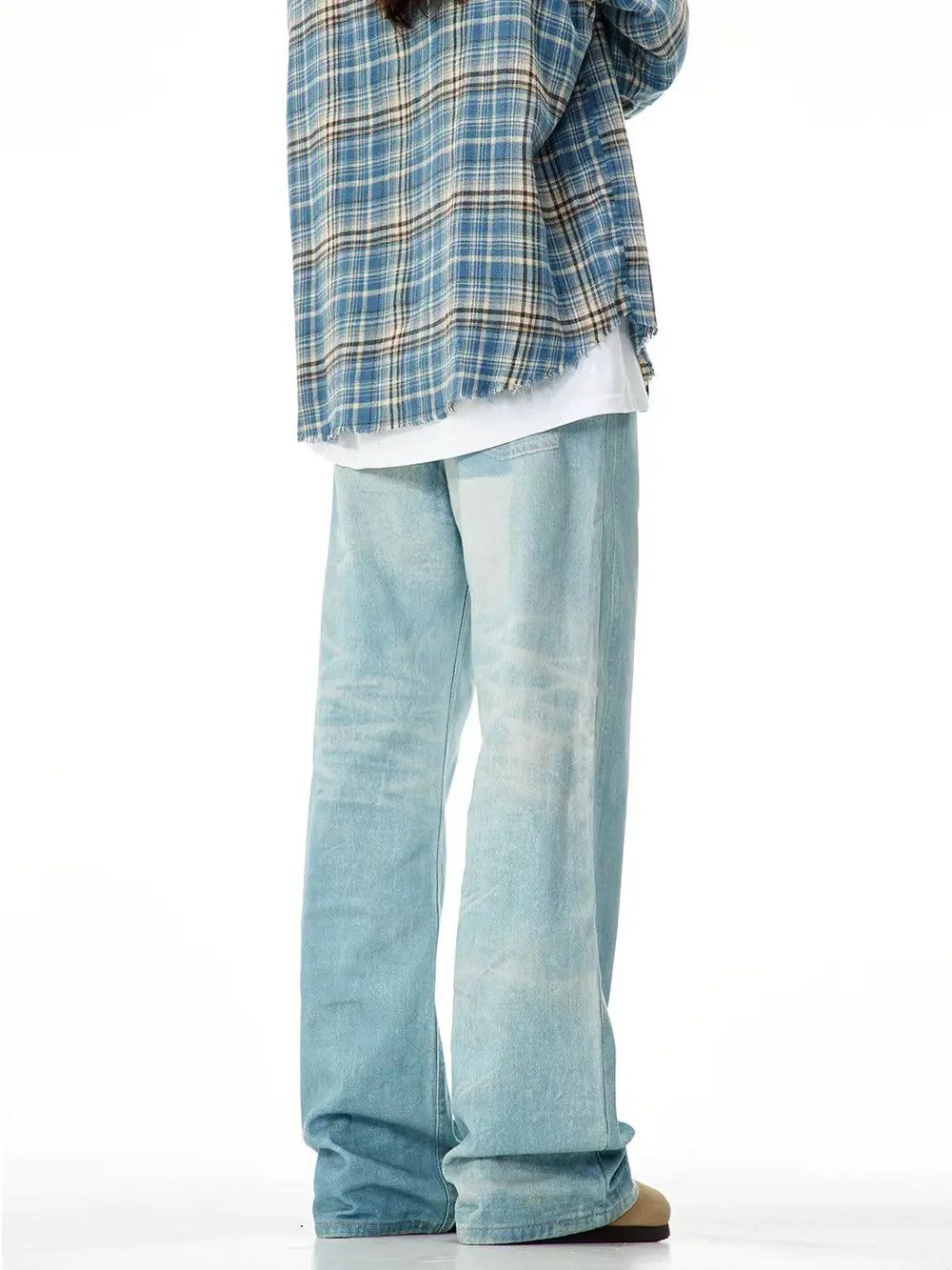 Japanese Brand × Jean Classic light blue vintage jeans Size US 33 - 3 Thumbnail